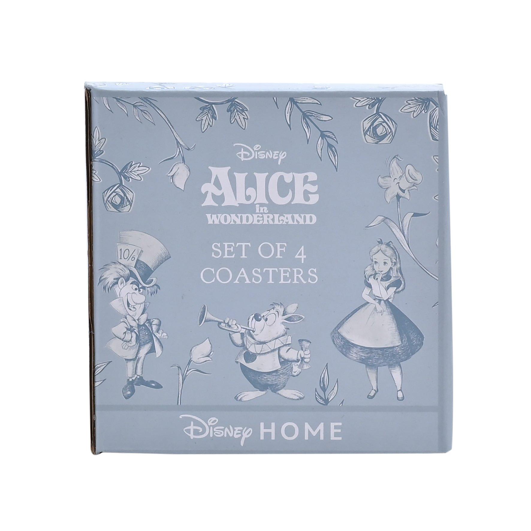 Multi - Disney - Disney Alice in Wonderland Set of 4 Coasters - 11