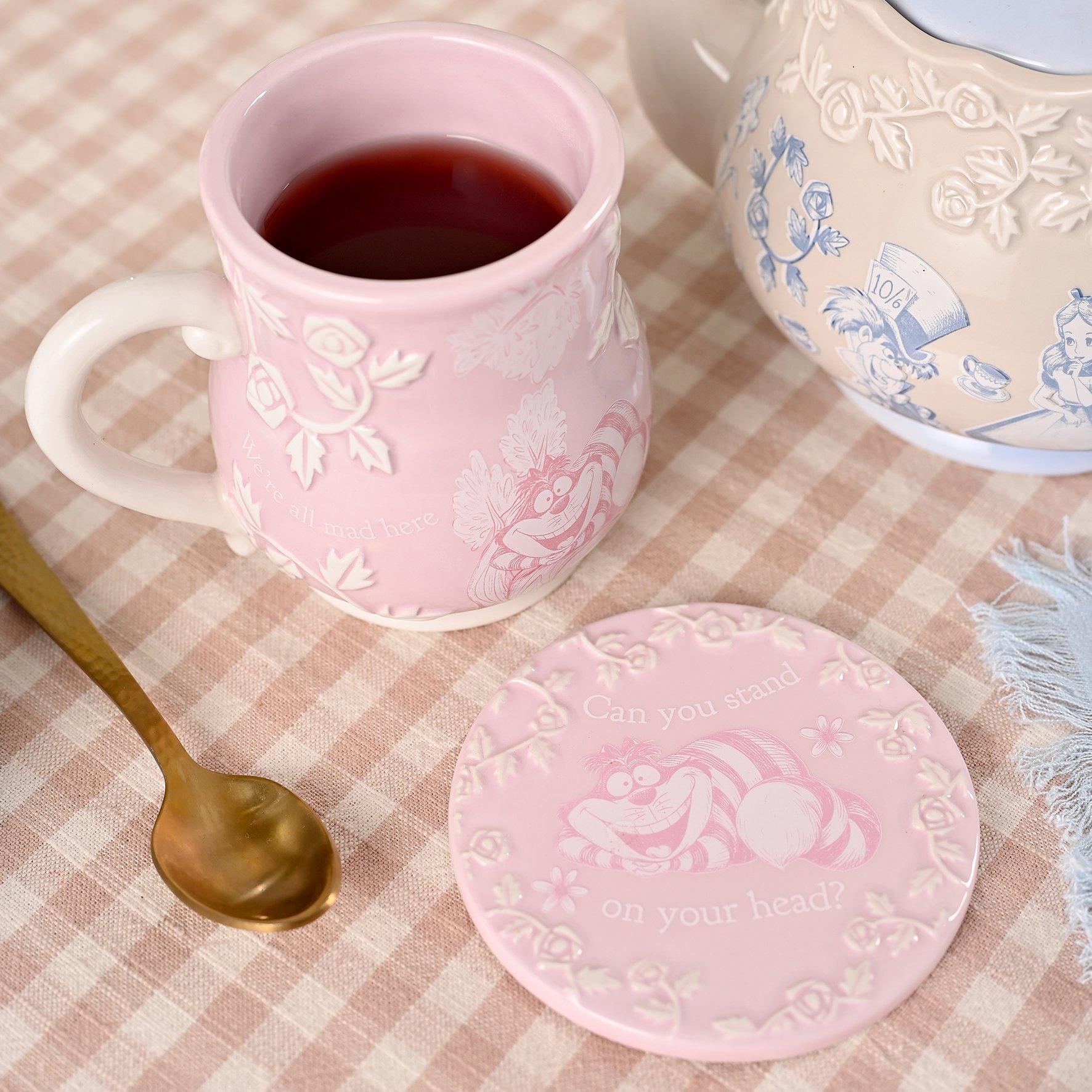 Multi - Disney - Disney Alice in Wonderland Set of 4 Coasters - 3