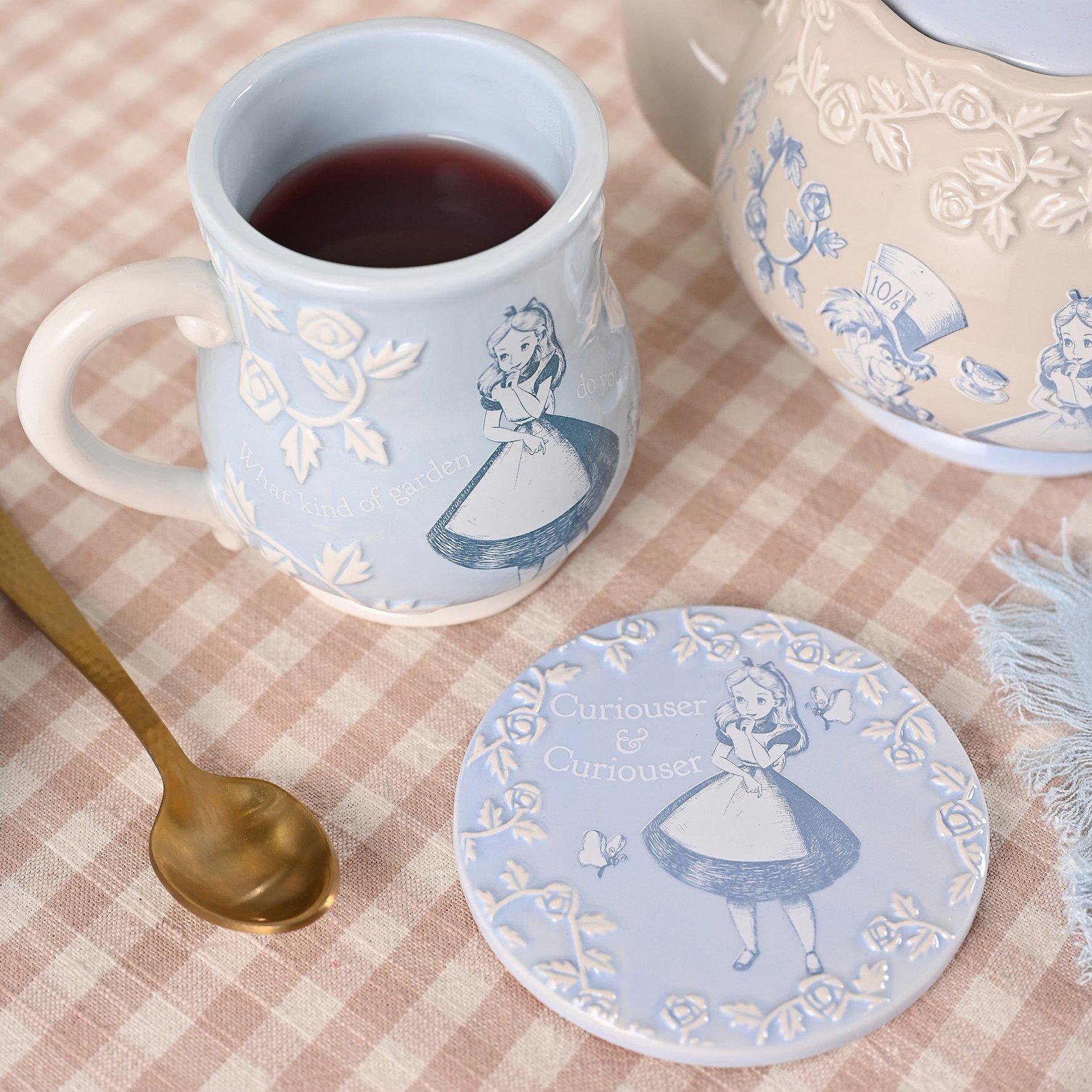 Multi - Disney - Disney Alice in Wonderland Set of 4 Coasters - 4