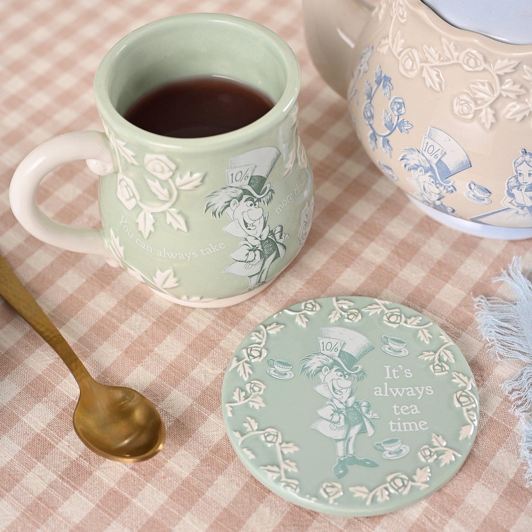 Multi - Disney - Disney Alice in Wonderland Set of 4 Coasters - 5