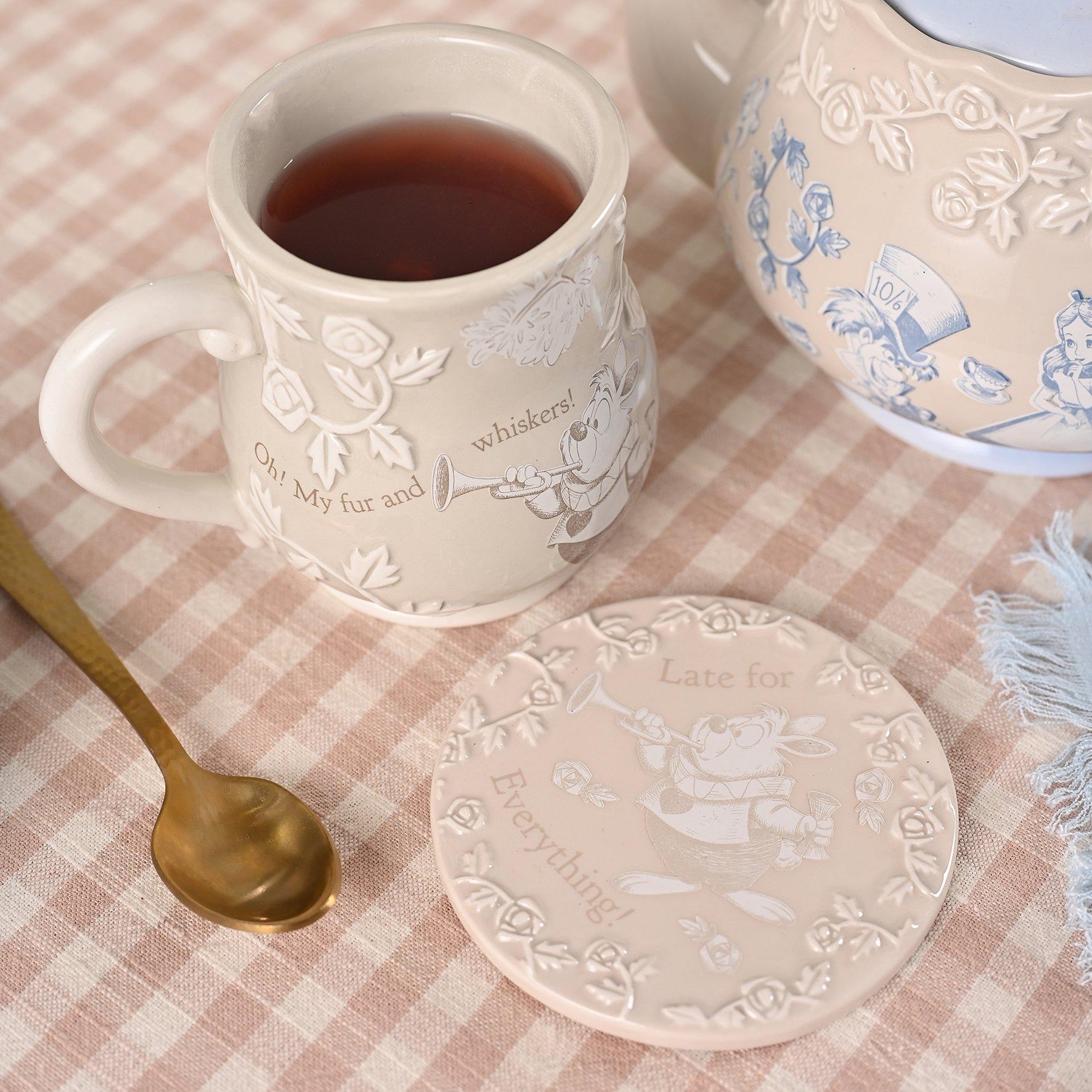 Multi - Disney - Disney Alice in Wonderland Set of 4 Coasters - 6