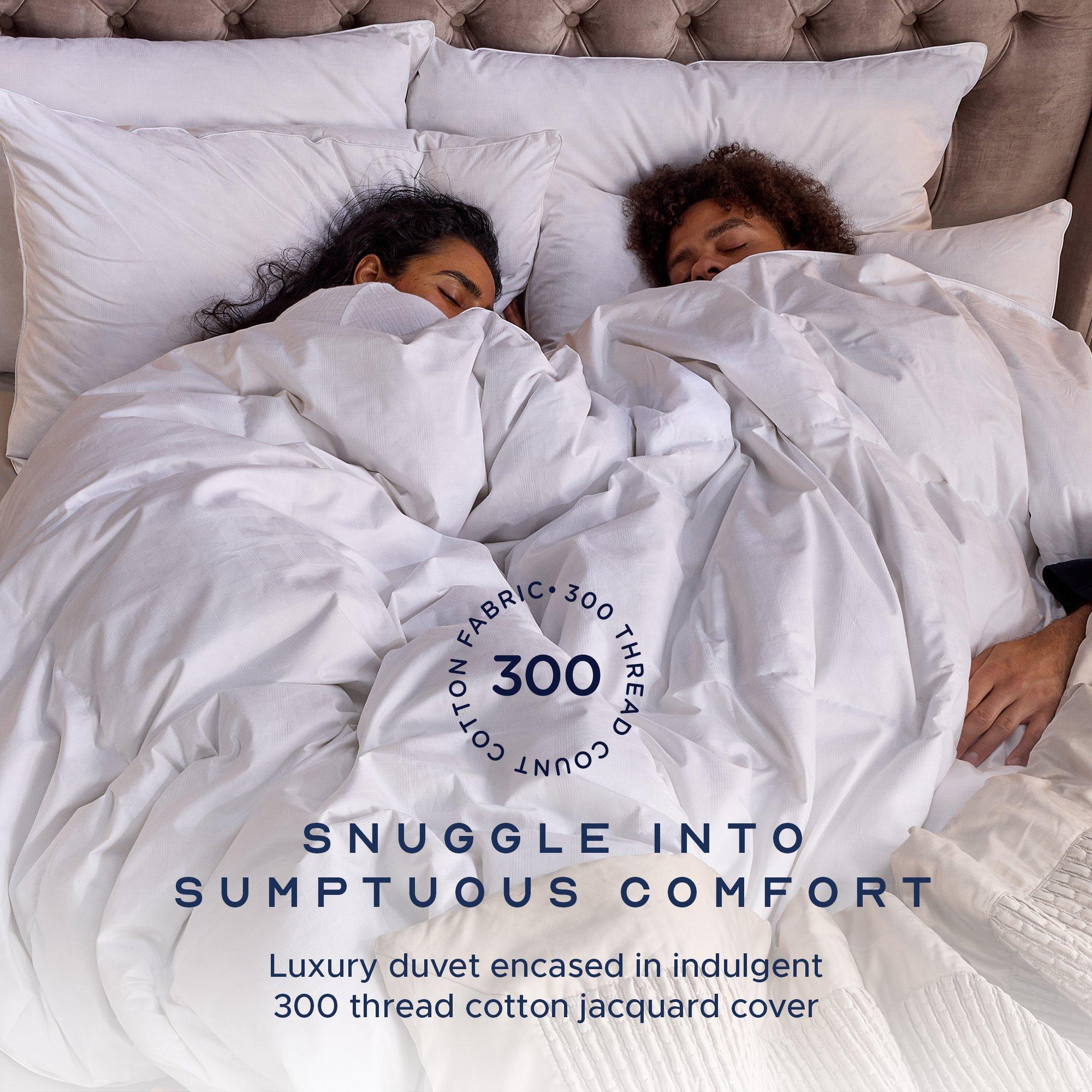 White - Snuggledown - Hungarian Goose Down All Season 13.5 Duvet - 2