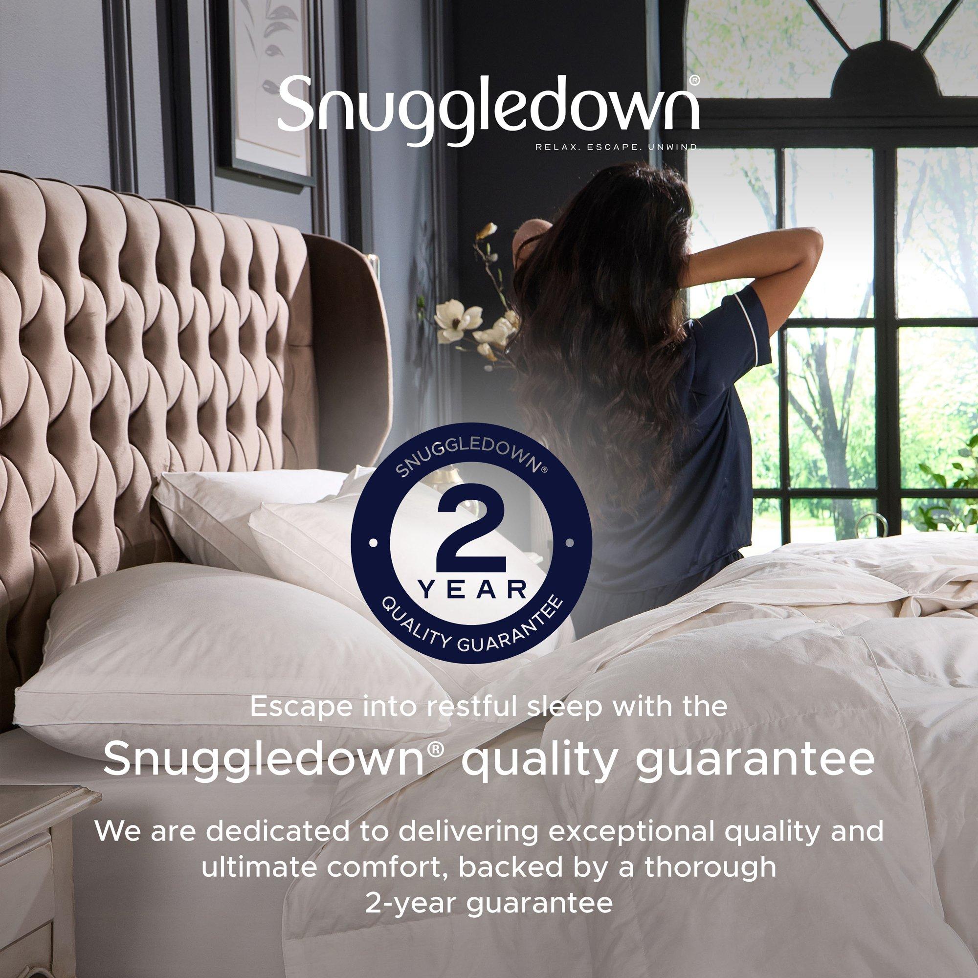 White - Snuggledown - Hungarian Goose Down All Season 13.5 Duvet - 11