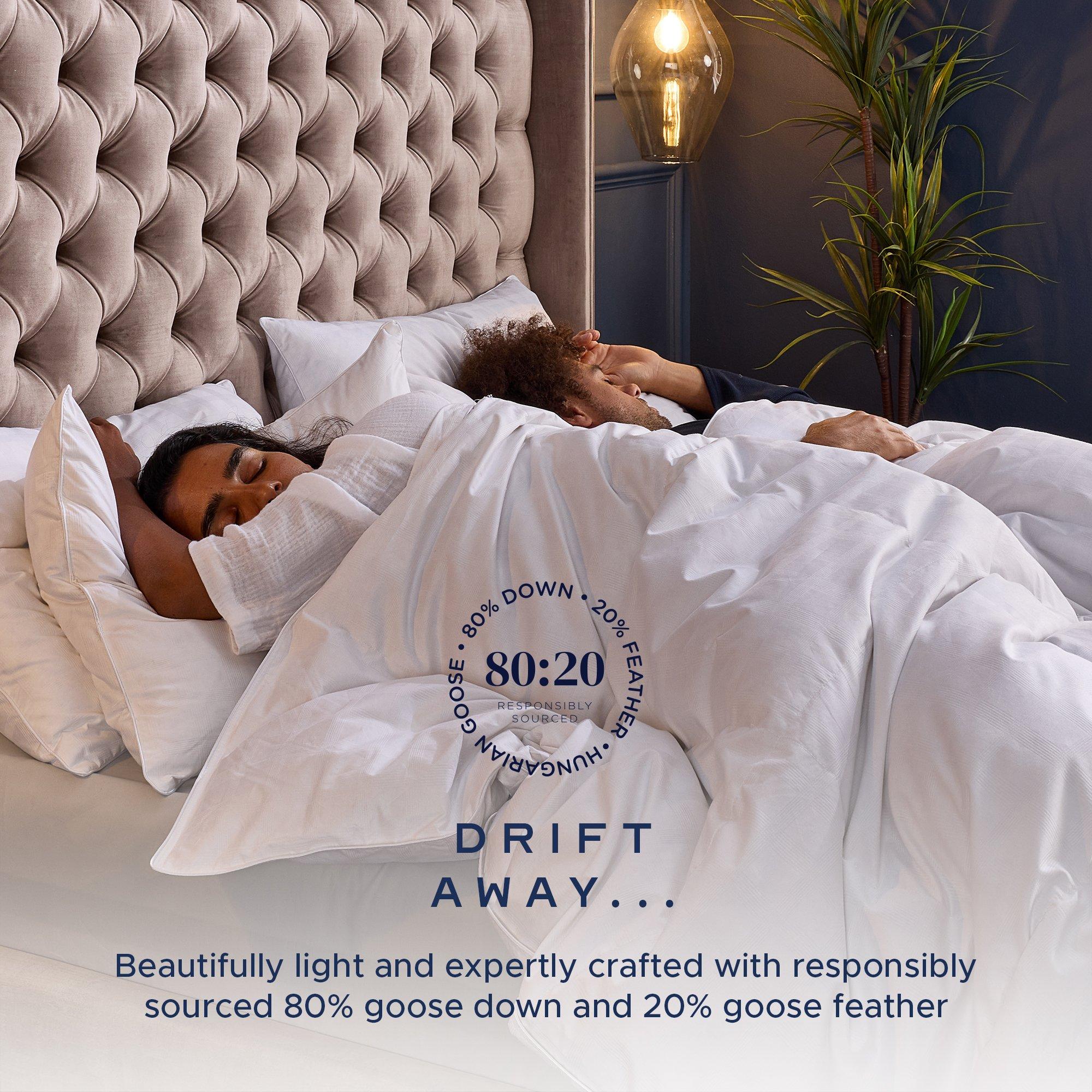 White - Snuggledown - Hungarian Goose Down All Season 13.5 Duvet - 4