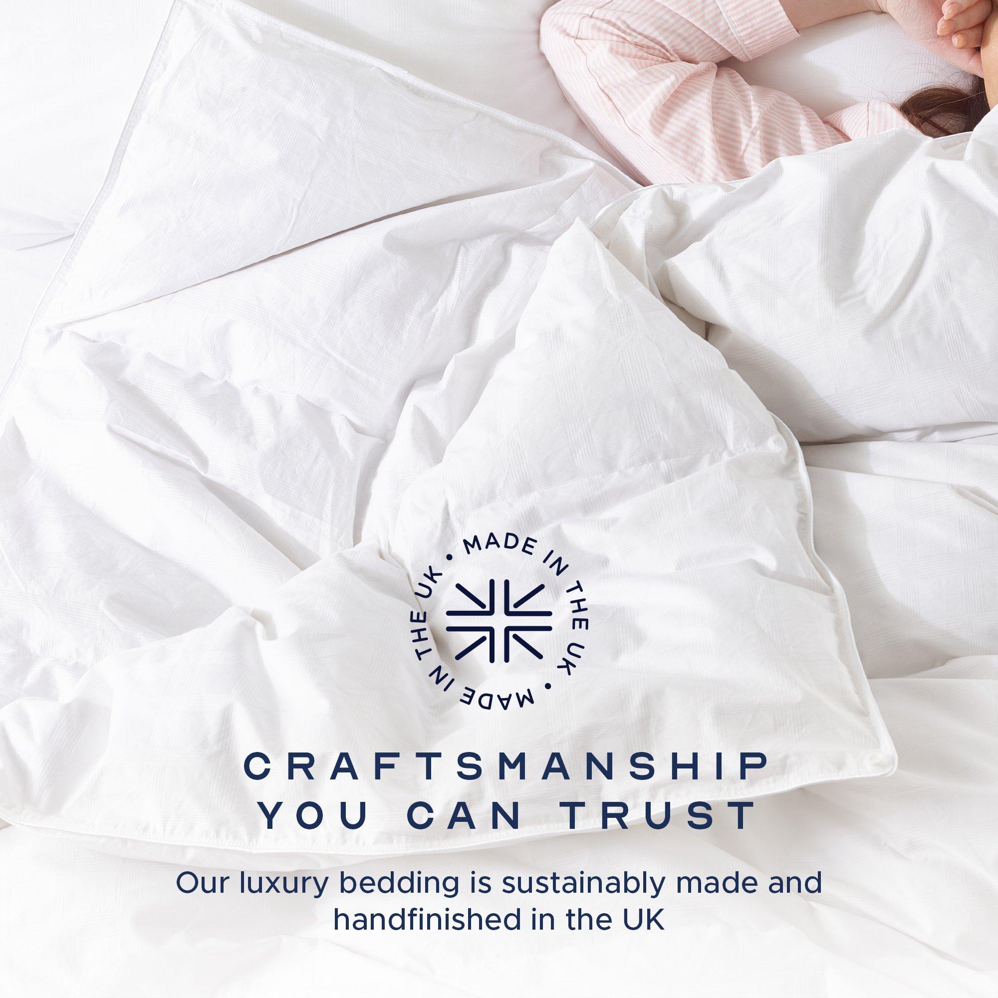 White - Snuggledown - Hungarian Goose Down All Season 13.5 Duvet - 6