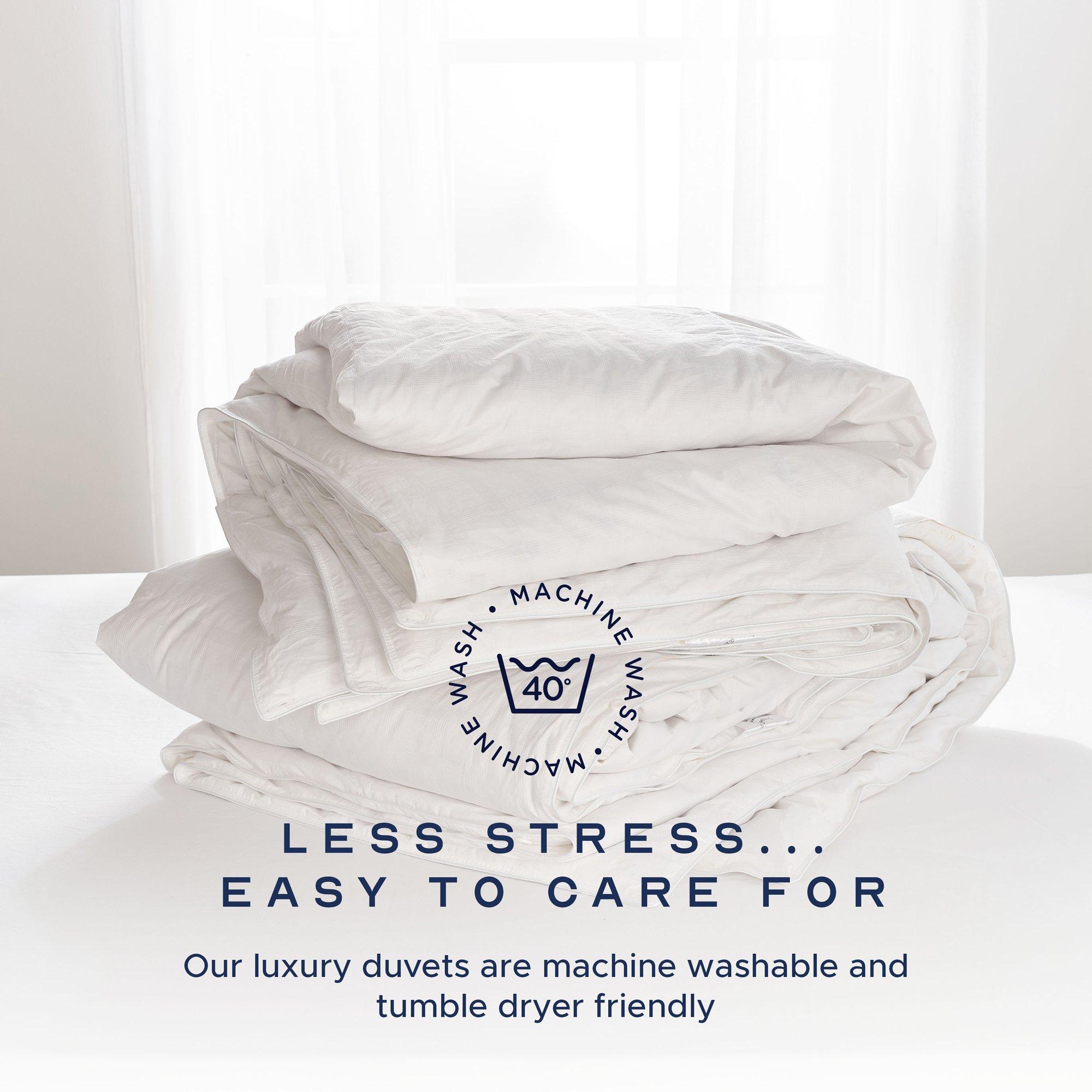 White - Snuggledown - Hungarian Goose Down All Season 13.5 Duvet - 8