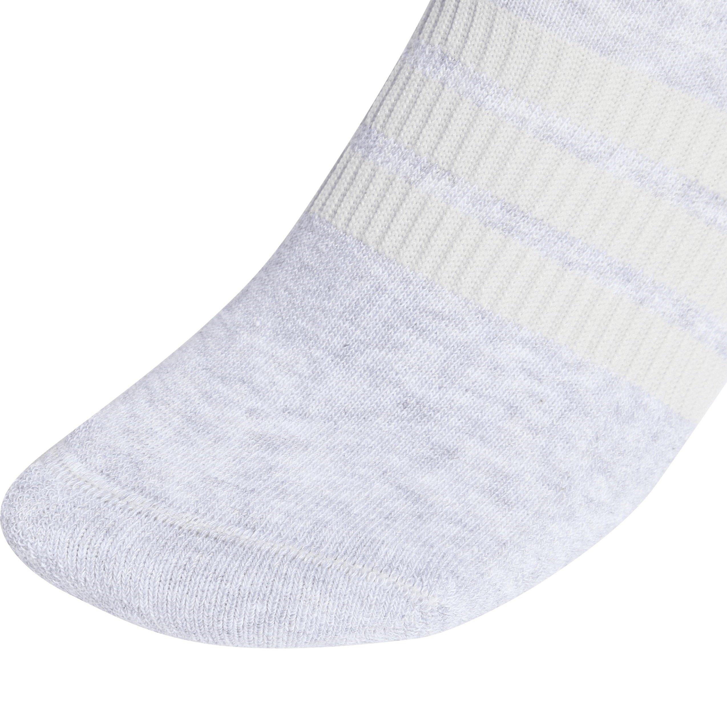 Gry/Blk/Wht - adidas - Cushioned Sportswear Ankle Socks 3 Pairs - 3