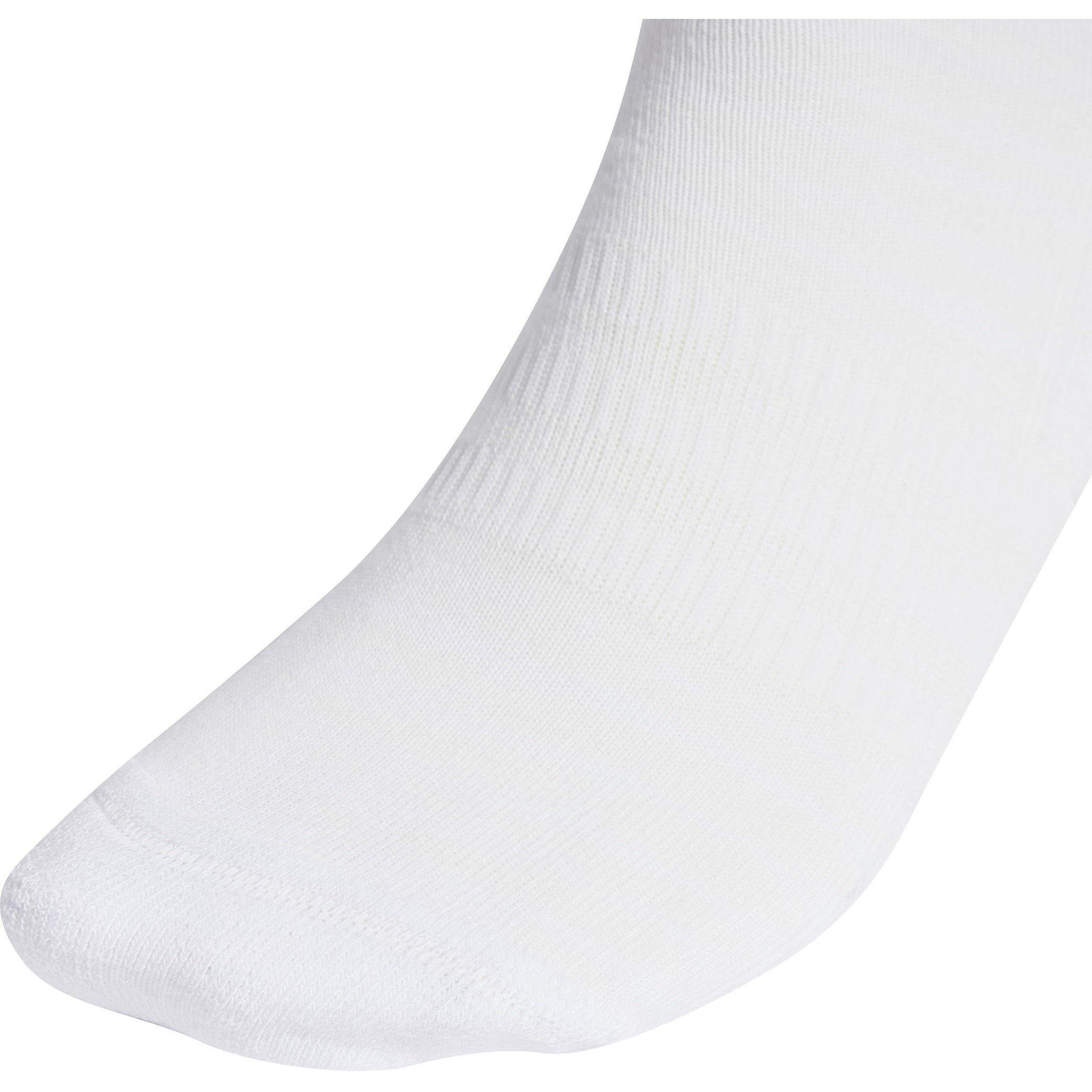 White - adidas - Cushioned Crew Socks 3 Pack - 3