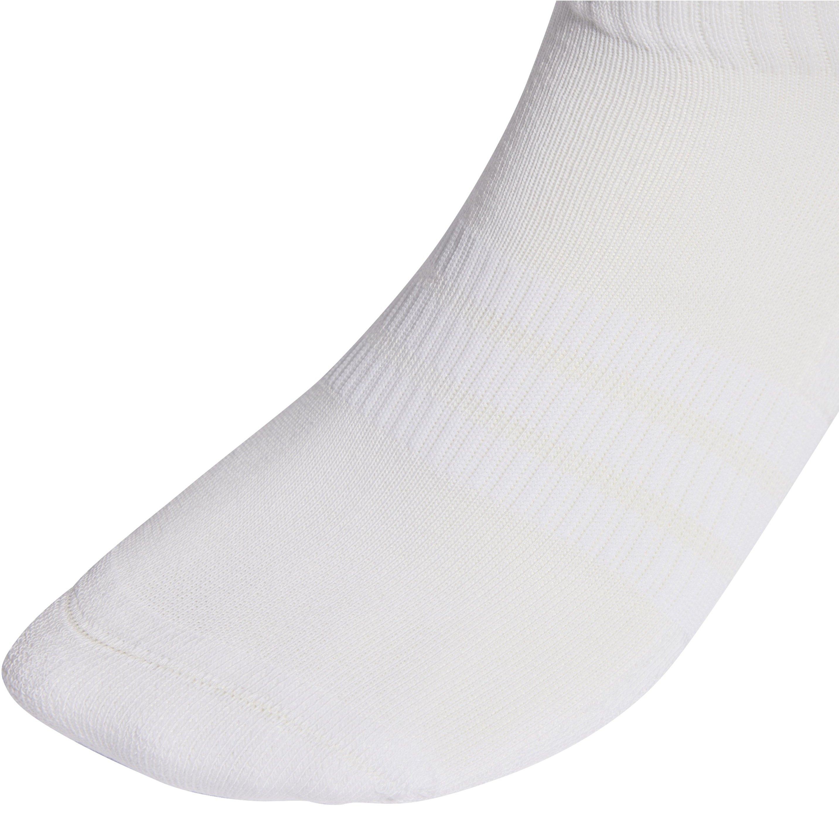 White - adidas - 3 Pack Ankle Socks Unisex Juniors - 3