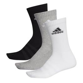 adidas Cushioned Crew Socks 3 Pairs Juniors