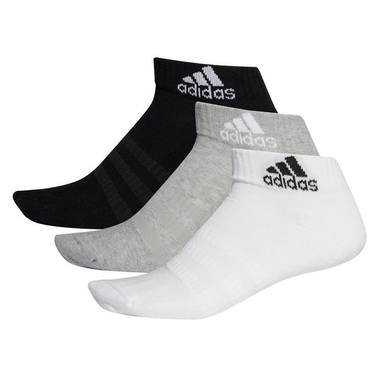 MegGreyHtr - adidas spezial - Cushioned Ankle Socks 3 Pack - 1