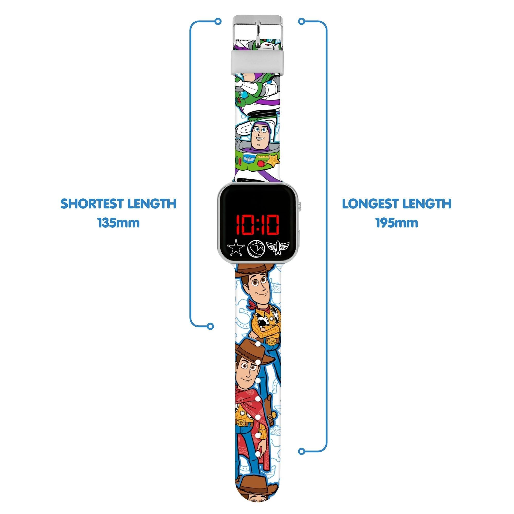 Black - Toy Story - Toy Story Buzz & Woody LED Watch - 4