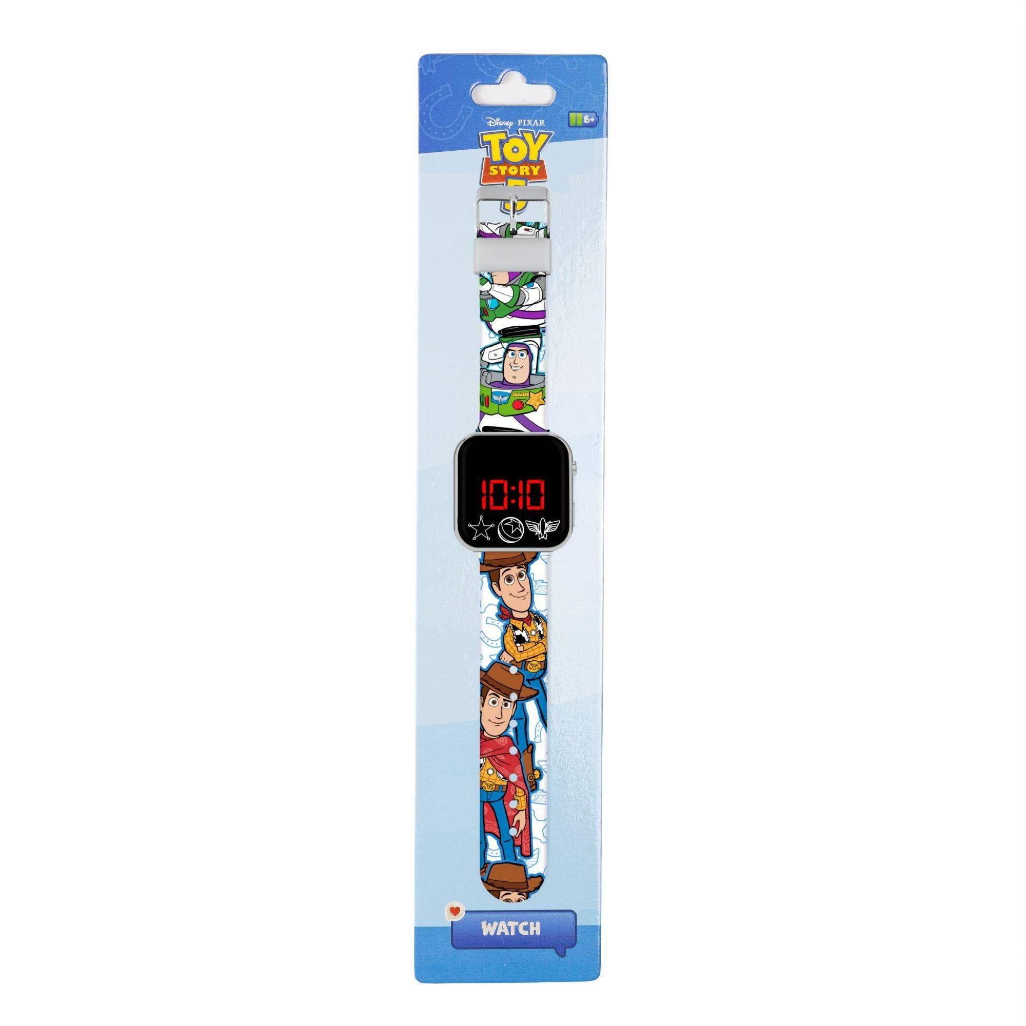Black - Toy Story - Toy Story Buzz & Woody LED Watch - 5