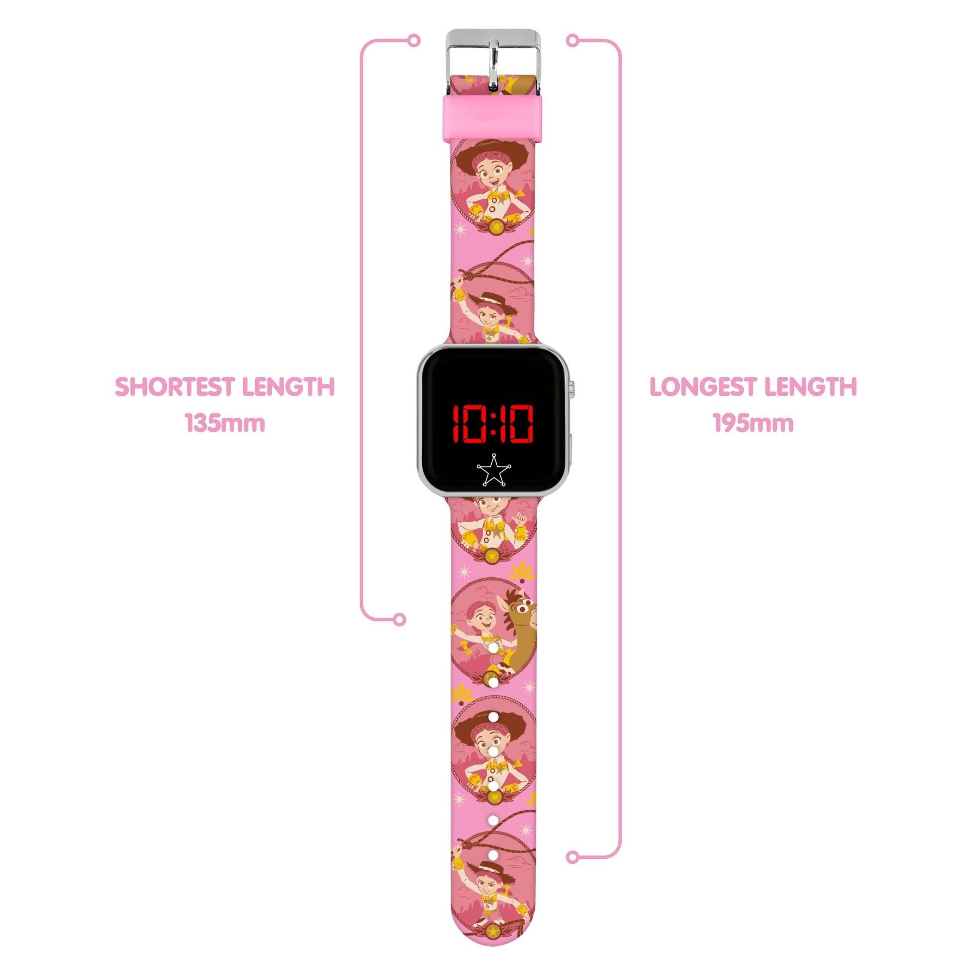 Pink - Toy Story - Toy Story Jessie LED Silicone Watch - 4