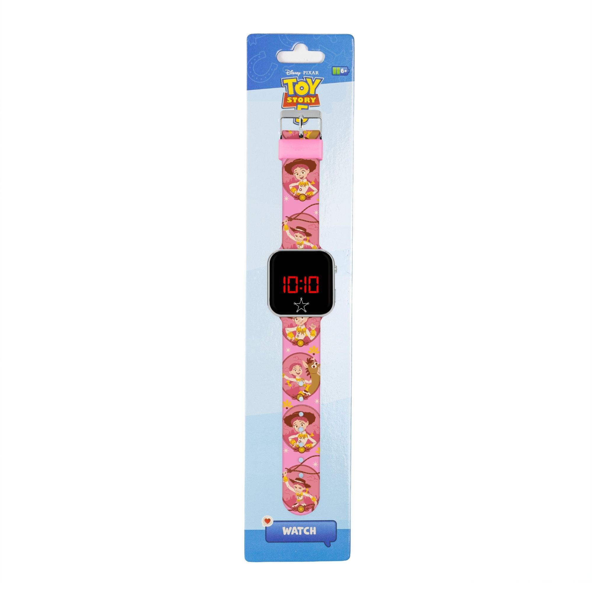 Pink - Toy Story - Toy Story Jessie LED Silicone Watch - 5