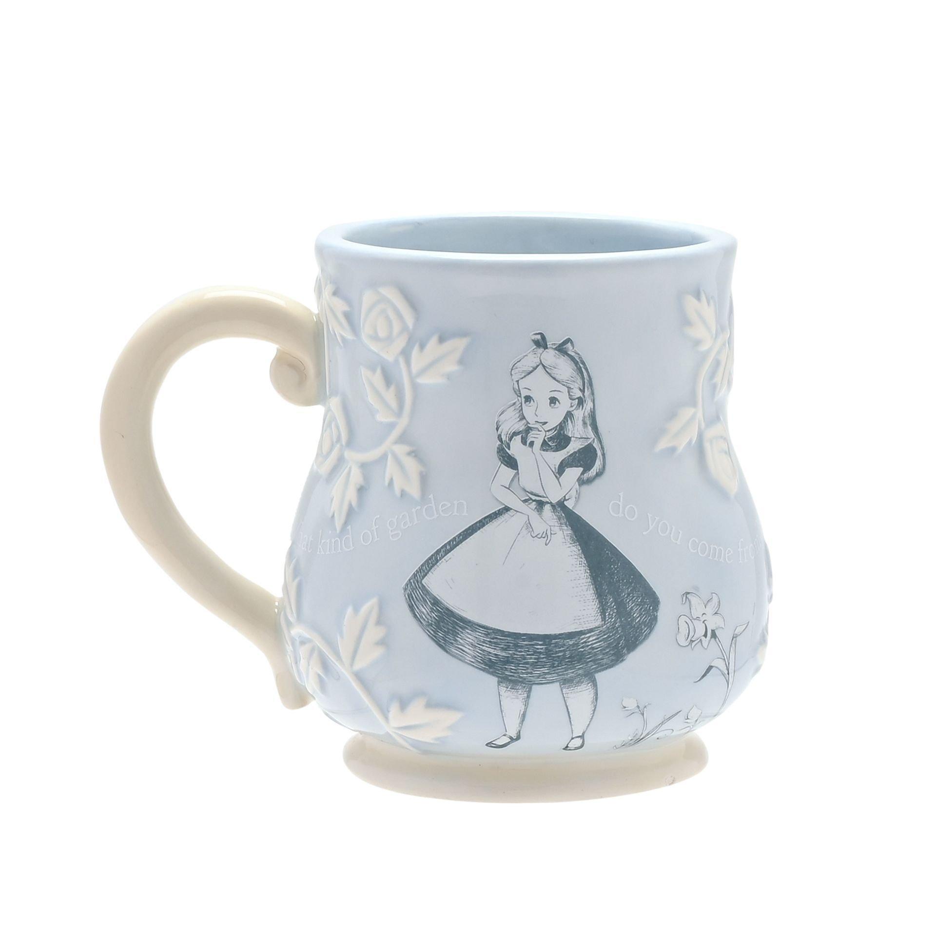 Blue - Disney - Disney Alice in Wonderland Embossed Mug - Alice - 1