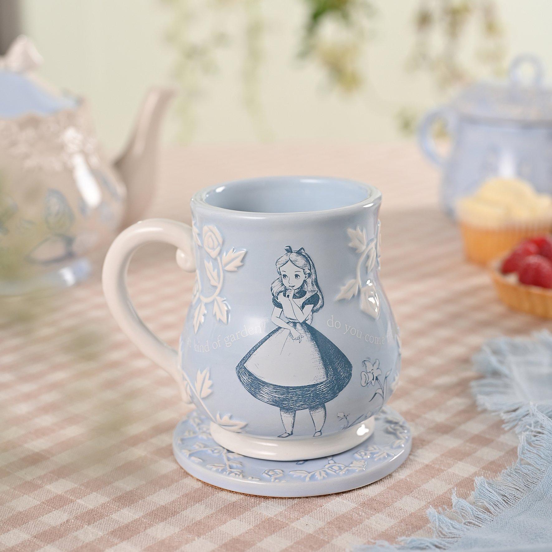 Blue - Disney - Disney Alice in Wonderland Embossed Mug - Alice - 2