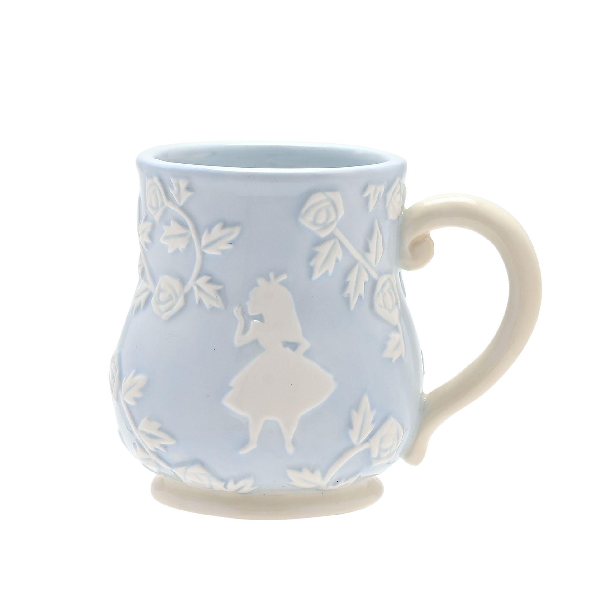 Blue - Disney - Disney Alice in Wonderland Embossed Mug - Alice - 8