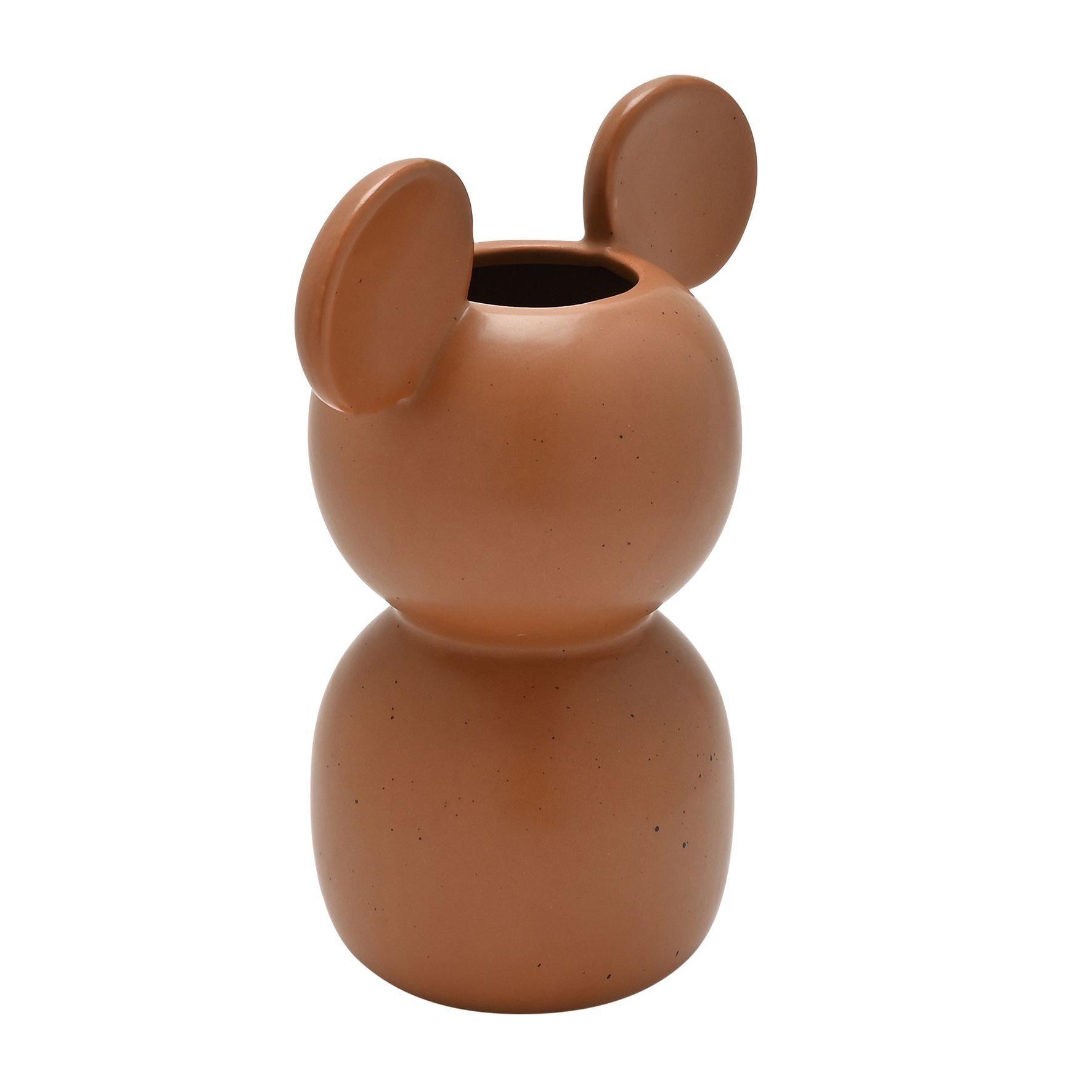 Brown - Disney - Disney Mickey Shaped Vase - 3