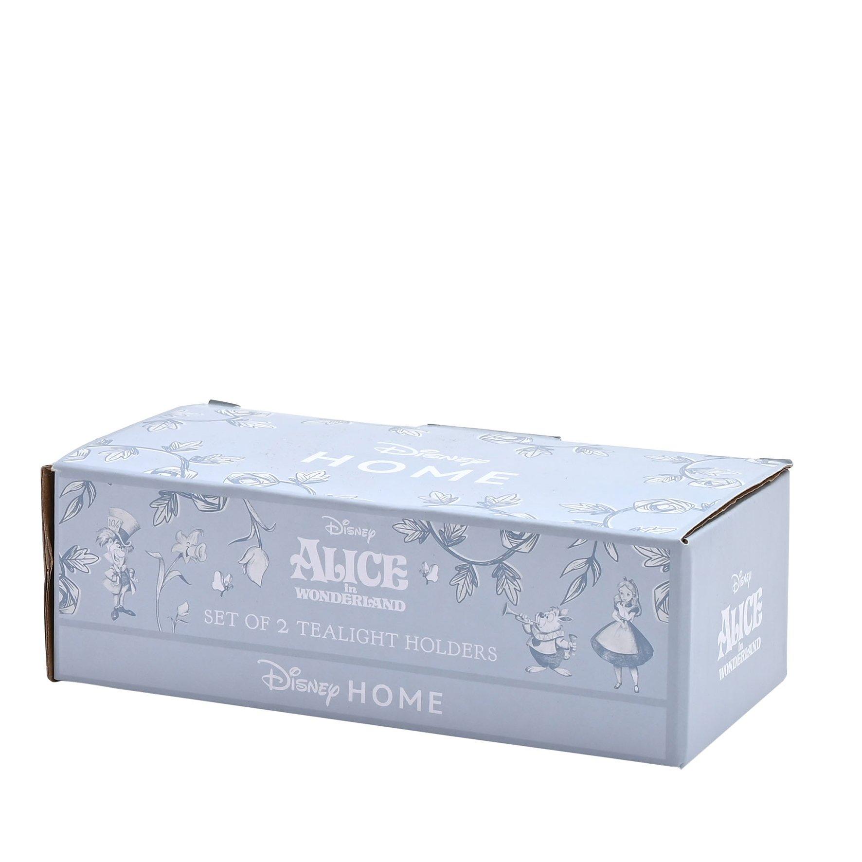 Multi - Disney - Disney Alice in Wonderland Set of 2 Tea Light Hold - 6