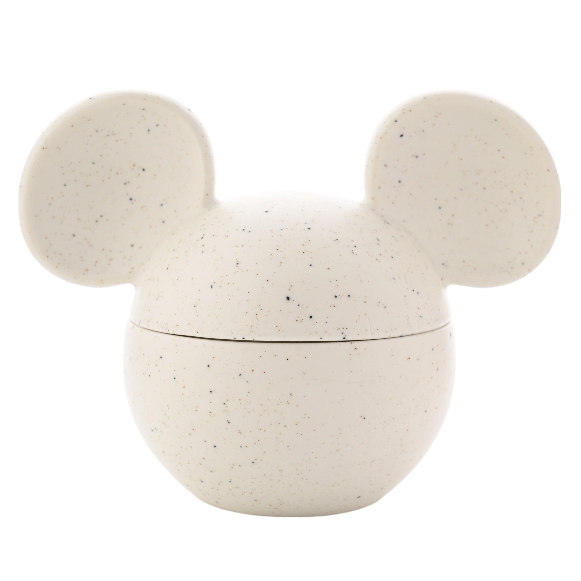 Disney  Mickey Ceramic Vessel Fragranced Candle - White - Small