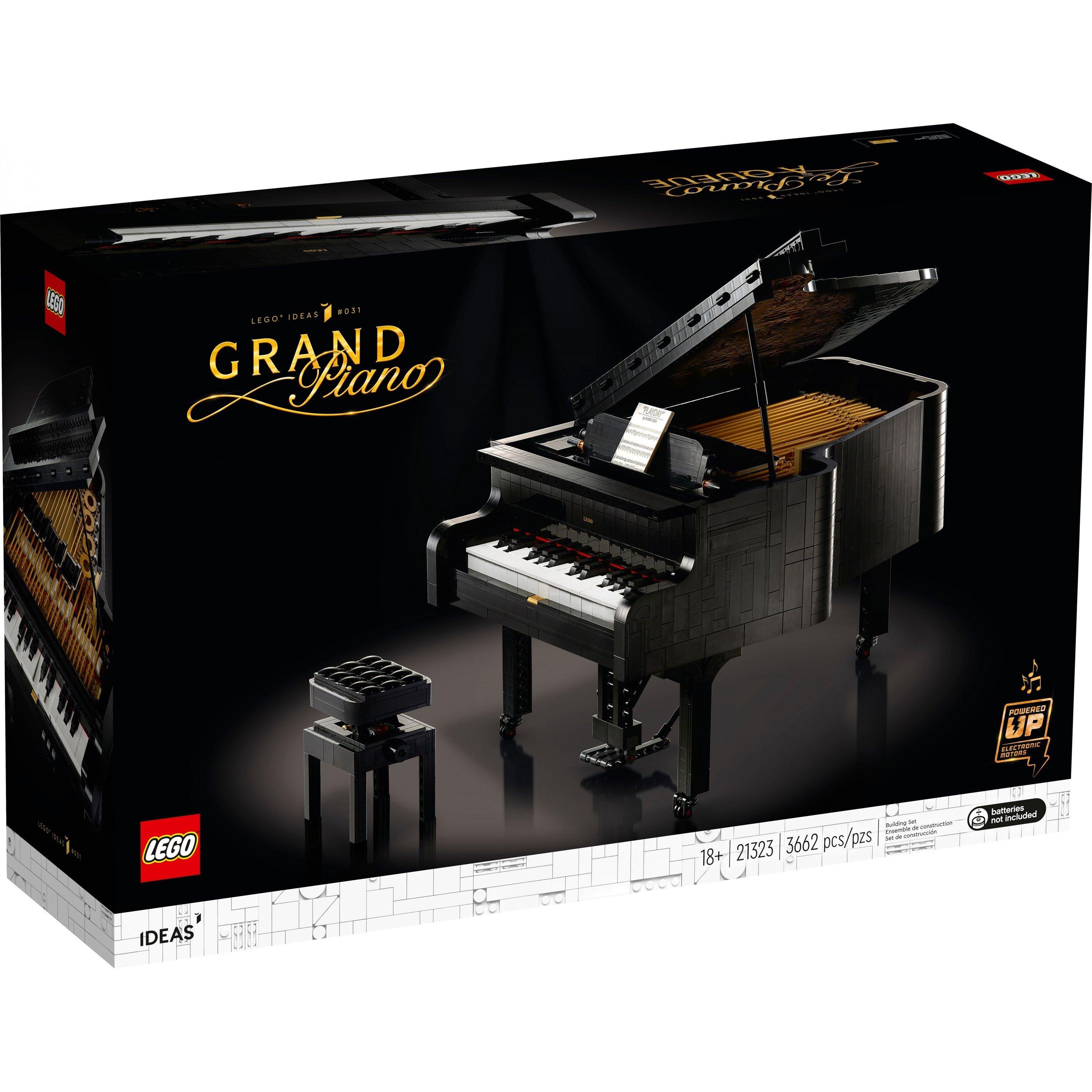 Multi - LEGO - LEGO Ideas 21323 Concert Grand Piano - 8