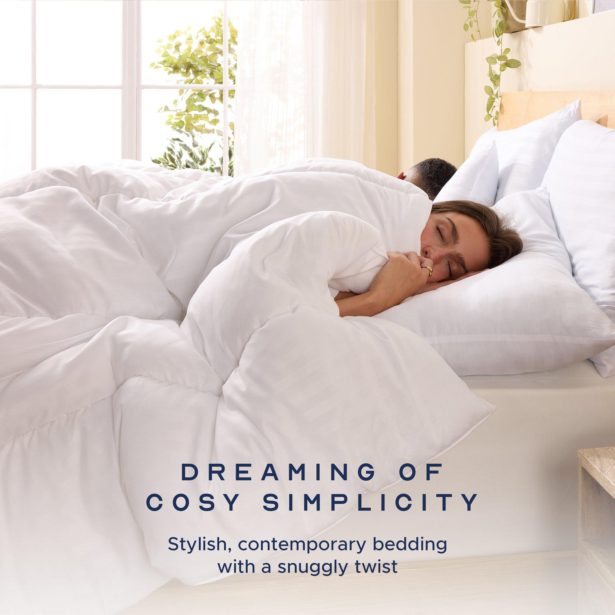 White - Snuggledown - Scandinavian Classic Soft Touch 13.5 Tog Duvet - 2