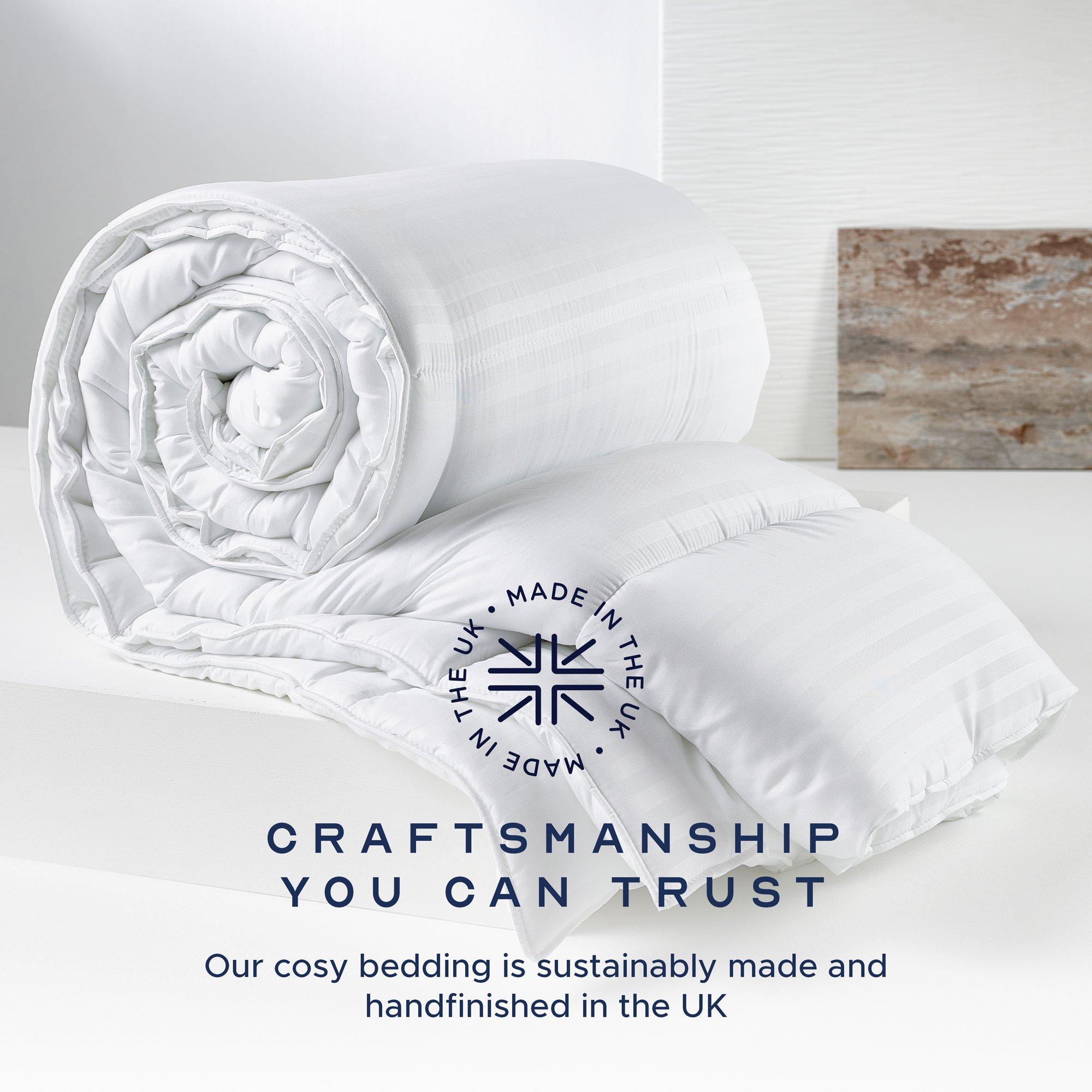 White - Snuggledown - Scandinavian Classic Soft Touch 13.5 Tog Duvet - 5