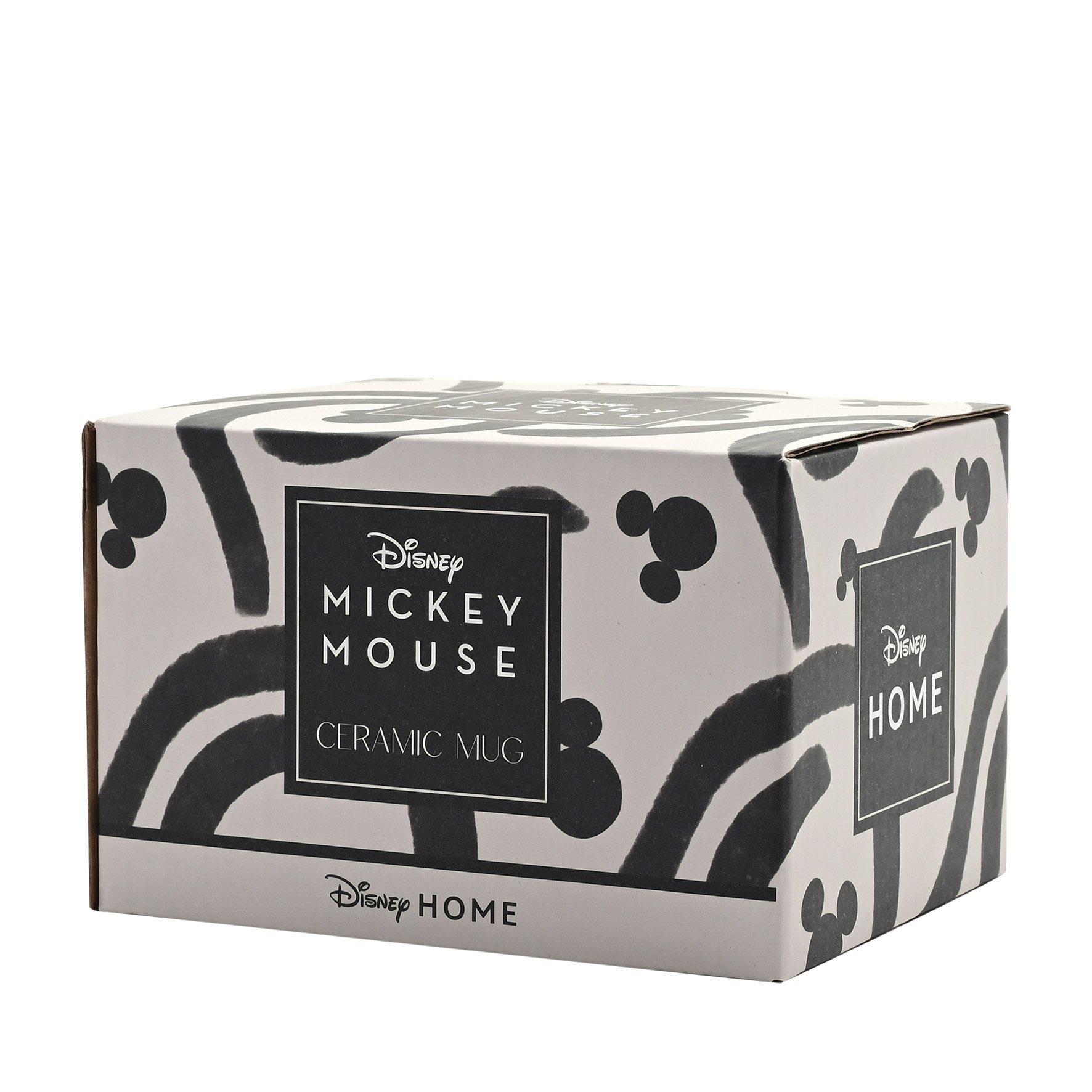 Black - Disney - Disney Mickey Shapes Mug - Crackled Effect - 5