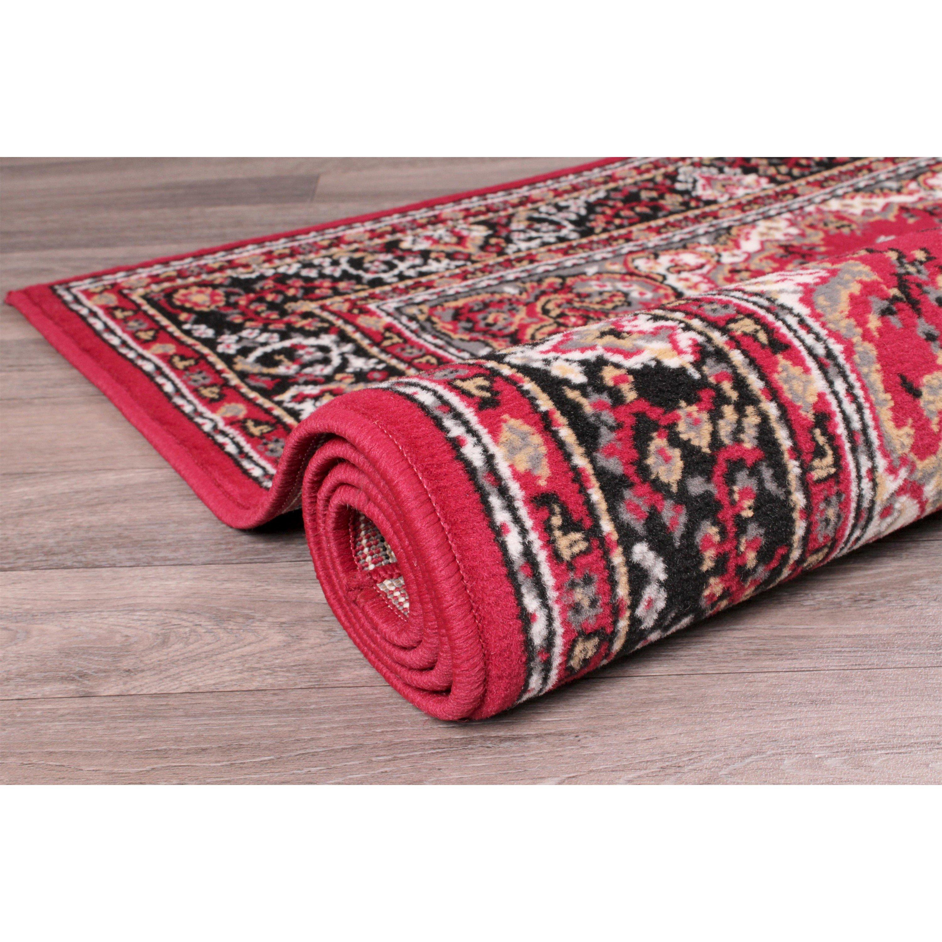 Red - Rugstyle - TRADITIONAL POLY LANCASHIRE - 3