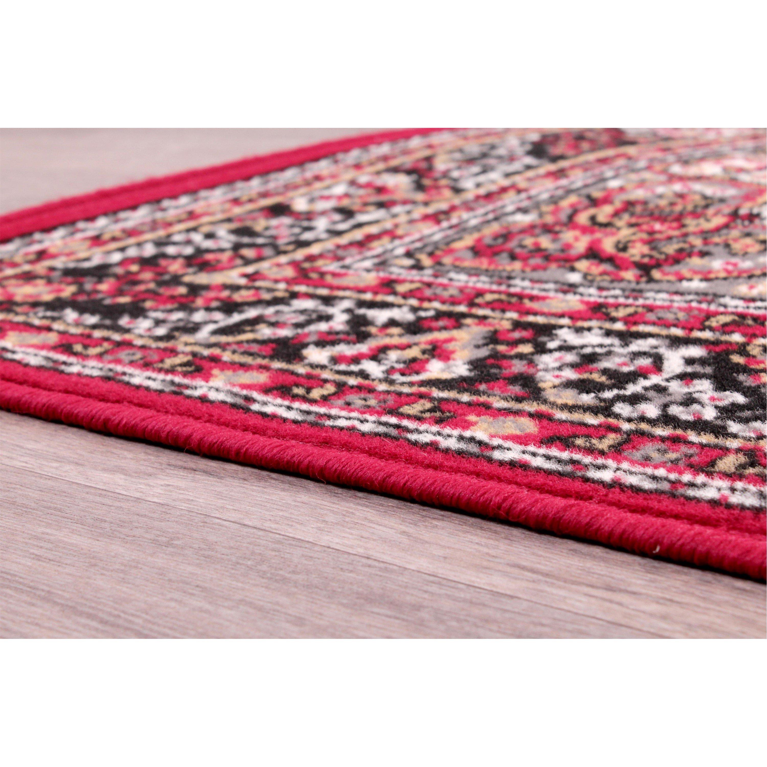Red - Rugstyle - TRADITIONAL POLY LANCASHIRE - 4