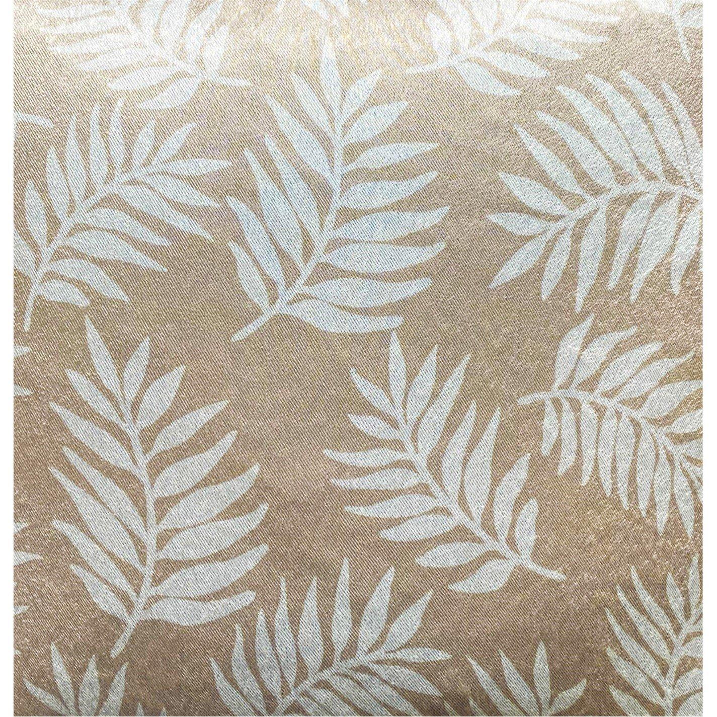 Enhanced Living Oakland Latte Leaf Pattern Thermal Room Darkening | FRASERS