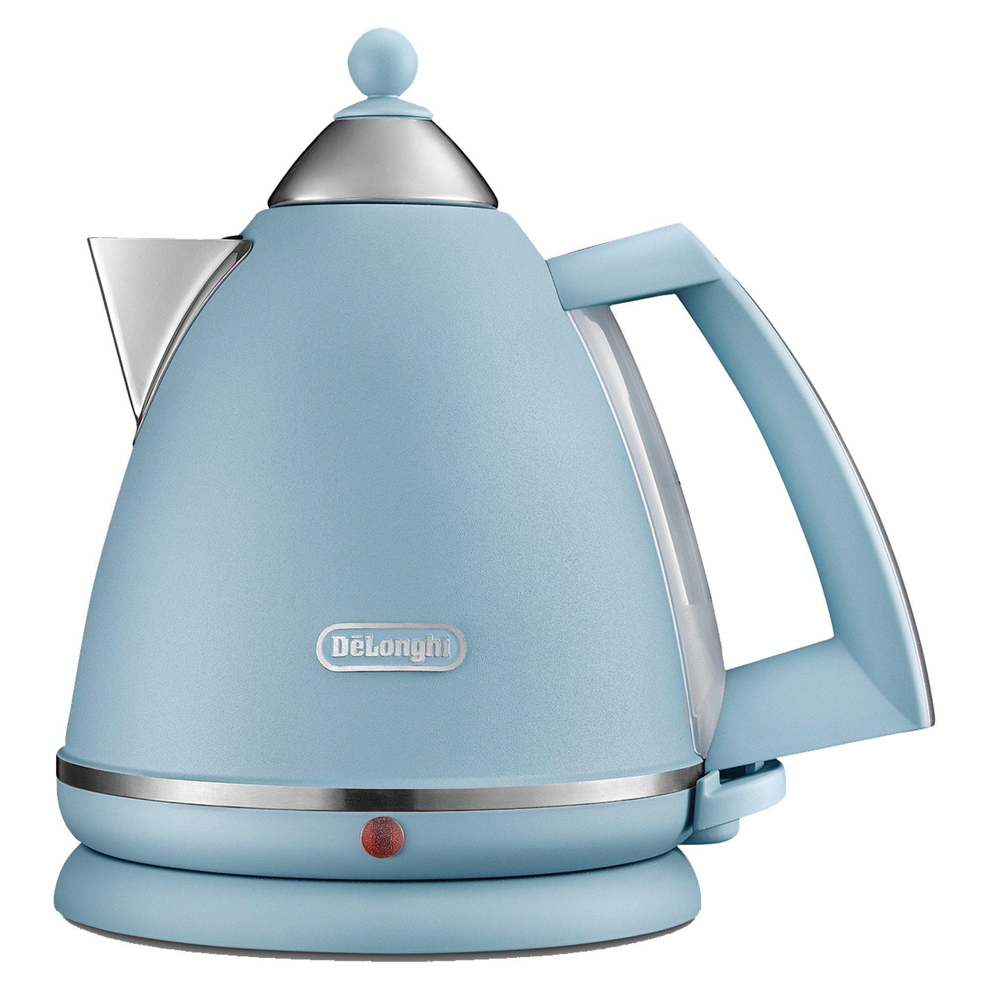 Delonghi Unisex Blue Cordless Jug Kettle, Argento, Pink In 1.7L - Image 12