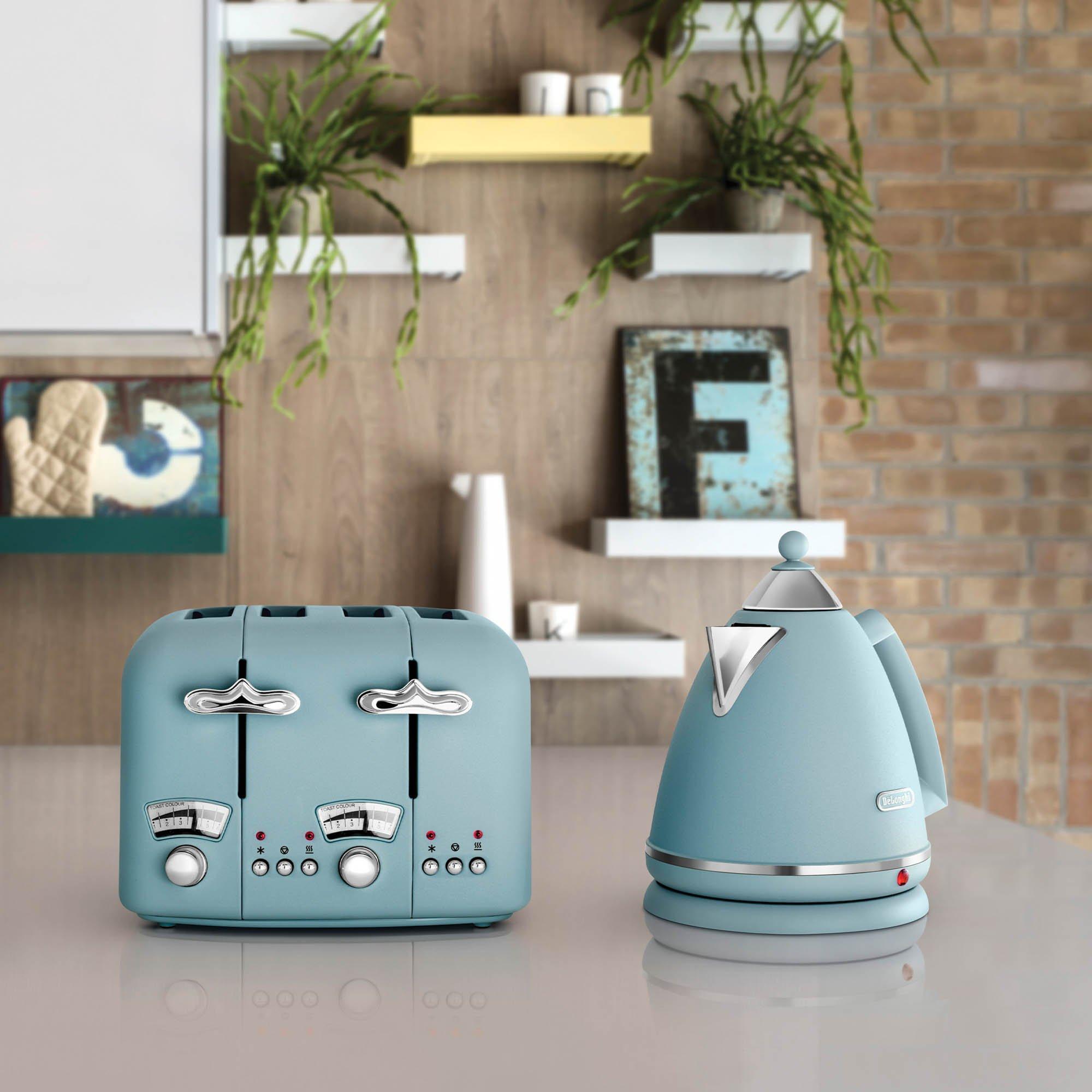 Blue - Delonghi - DL3016 1.7L Argento Kettle Blue - 5