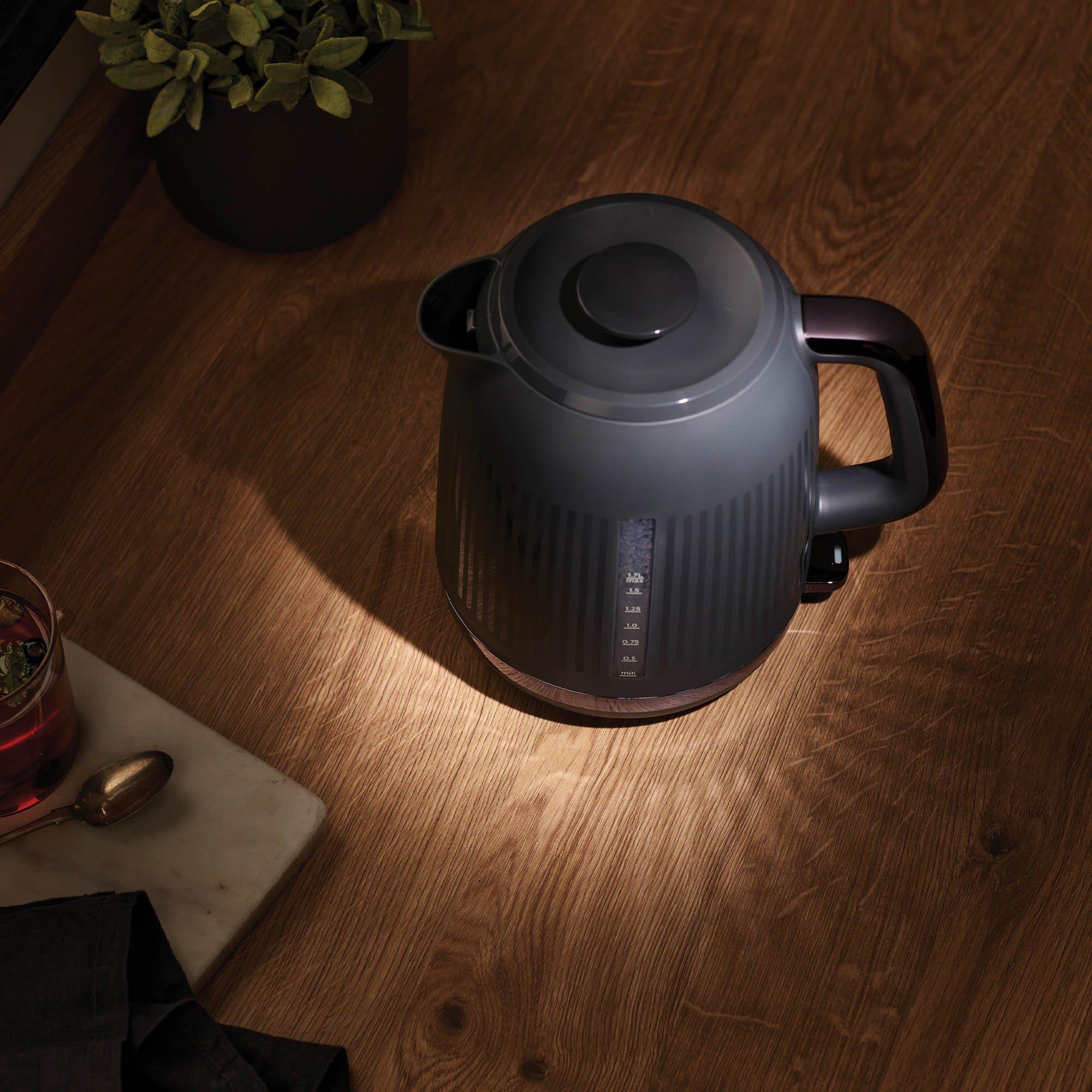 Grey - Kenwood - KW0806 1.7L Dusk Kettle Grey - 13