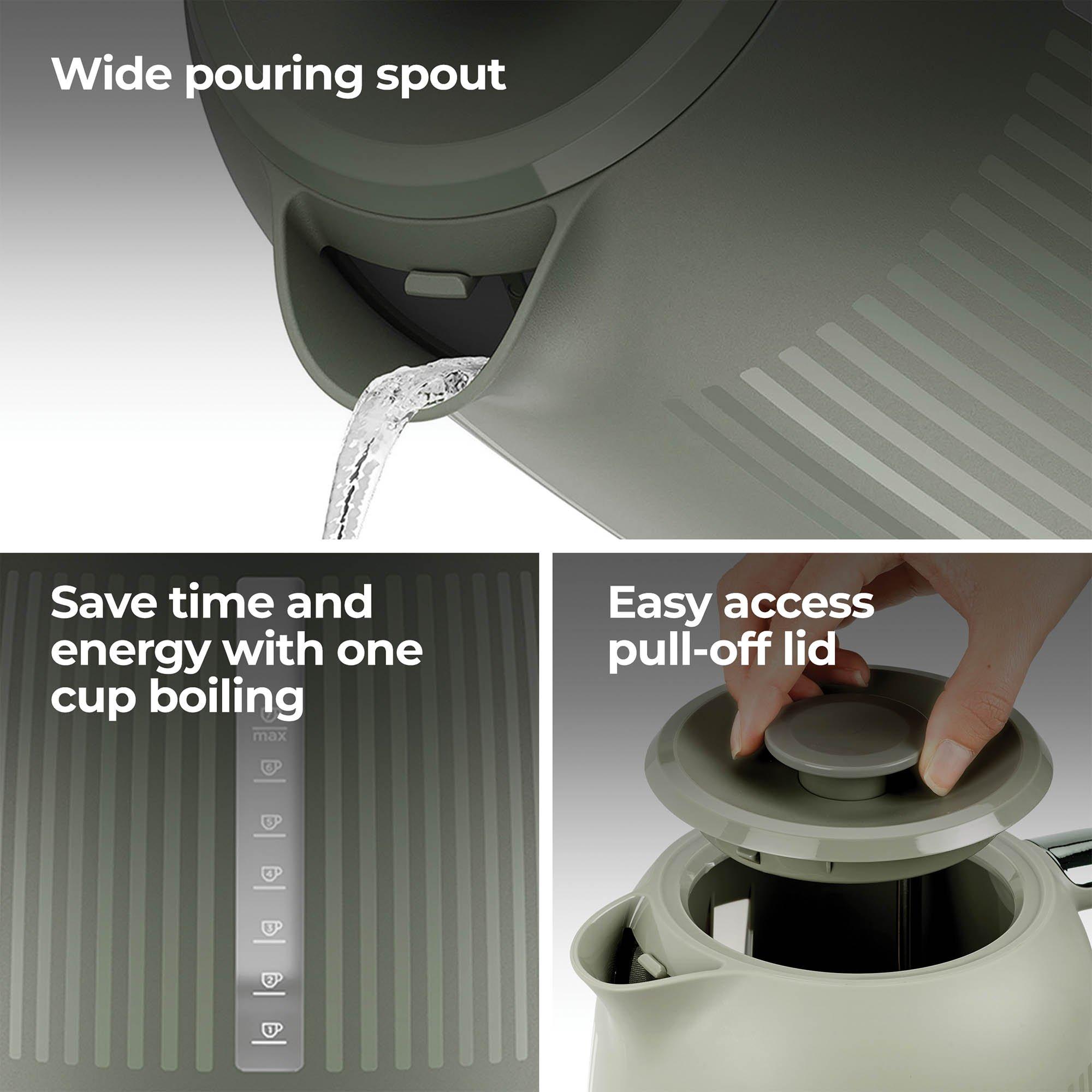 Green - Kenwood - KW0807 1.7L Dusk Kettle Green - 7