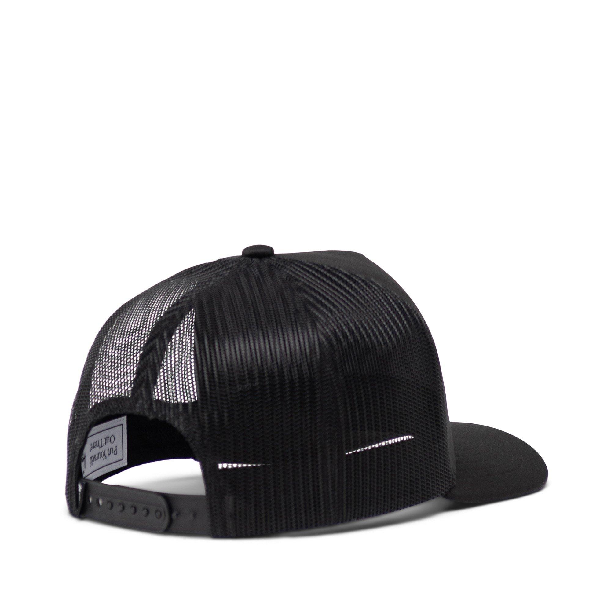 Black - Herschel Supply Co - Whaler Cotton Mesh Trucker Cap - 2