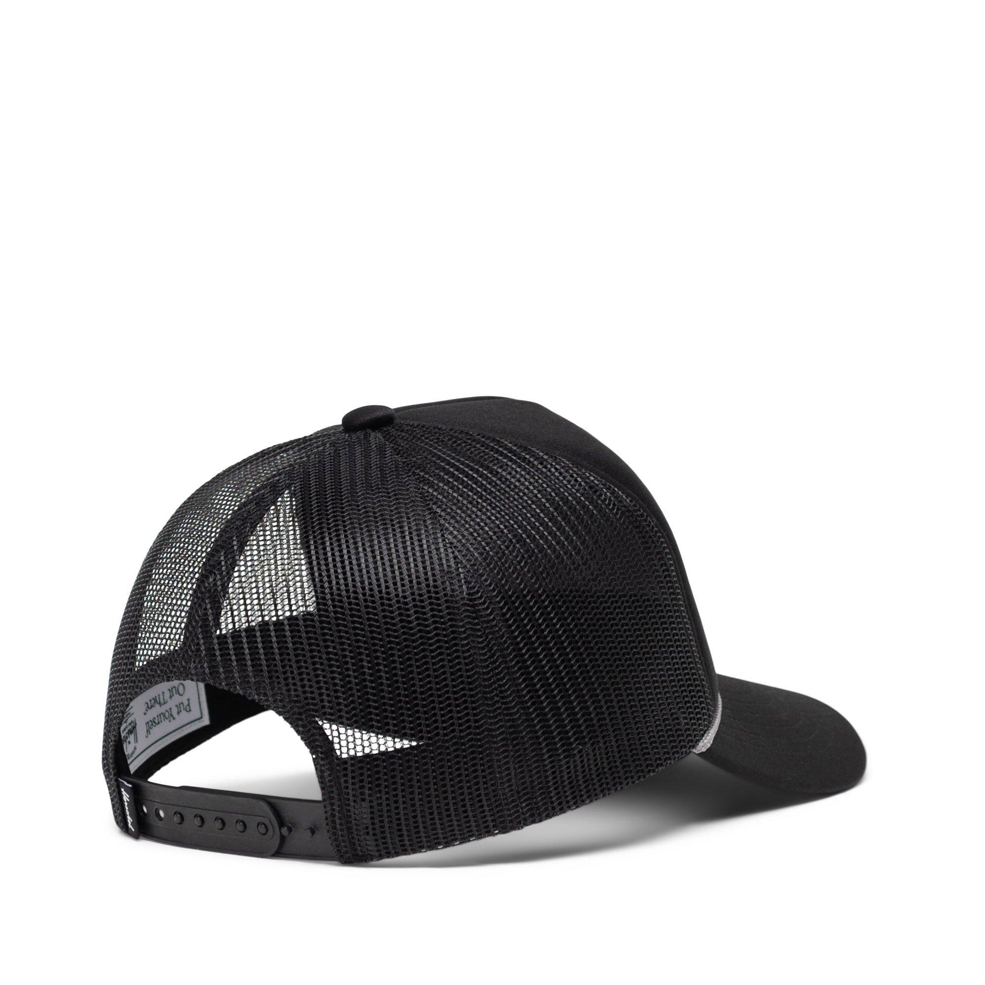 Zwart - Herschel Supply Co - Marina Mesh with Patch Trucker Cap - 2