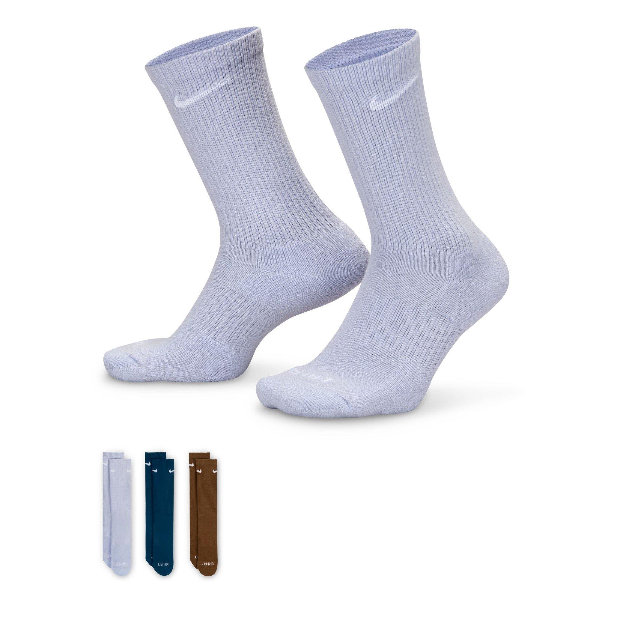 MULTI-COLOR - Nike - Everyday Plus Cushioned Training Crew Socks (3 Pairs) - 1