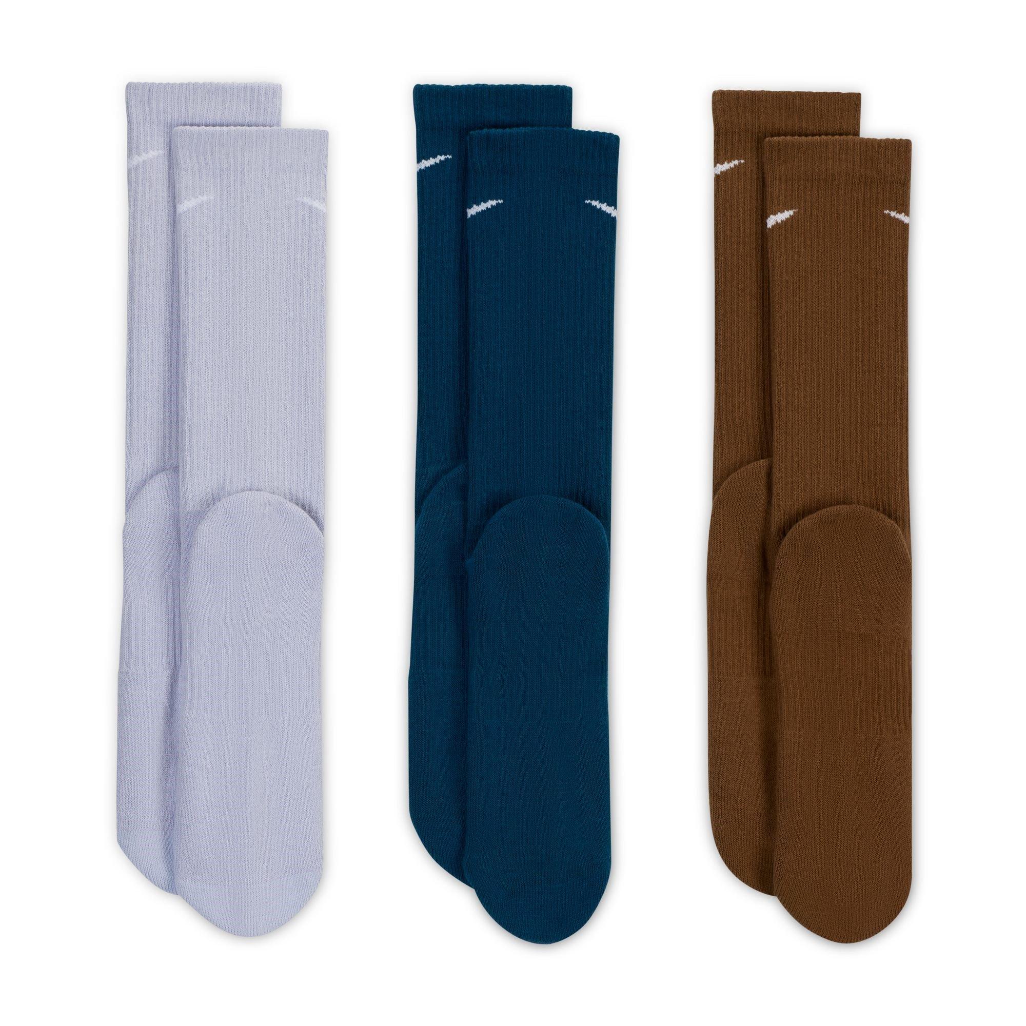 MULTI-COLOR - Nike - Everyday Plus Cushioned Training Crew Socks (3 Pairs) - 4