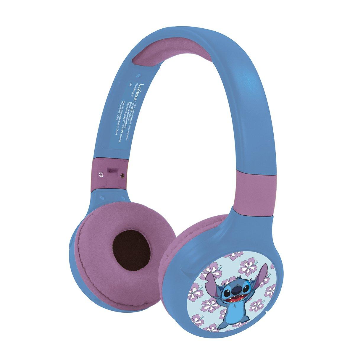 Multi - Lexibook - Disney Stitch Bluetooth & Wired Foldable Headphone - 1