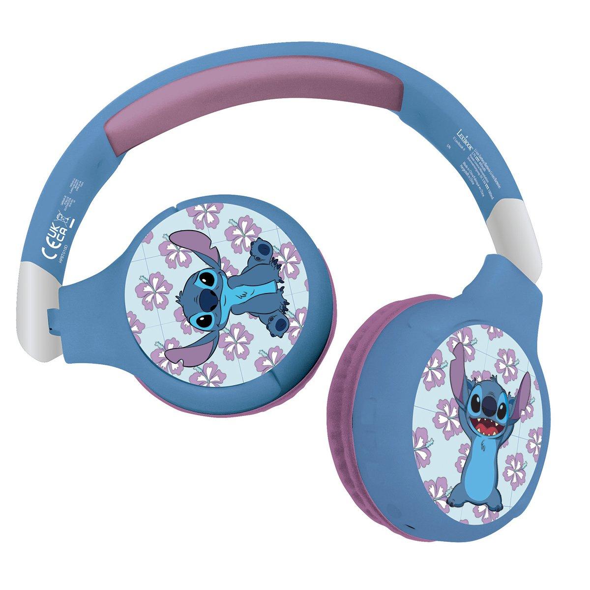 Multi - Lexibook - Disney Stitch Bluetooth & Wired Foldable Headphone - 2