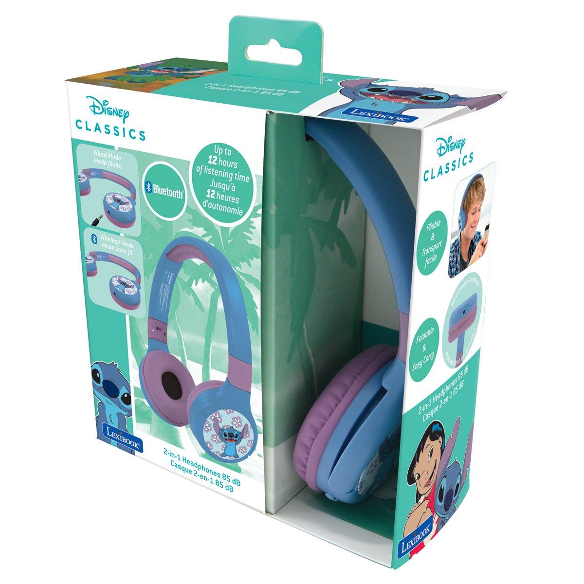 Multi - Lexibook - Disney Stitch Bluetooth & Wired Foldable Headphone - 6