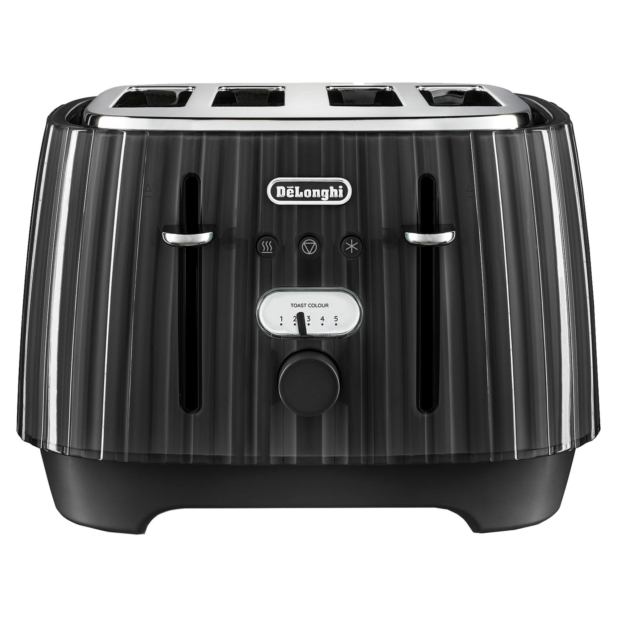 Delonghi 4 Slice Ballerina Toaster - Black - Image 11