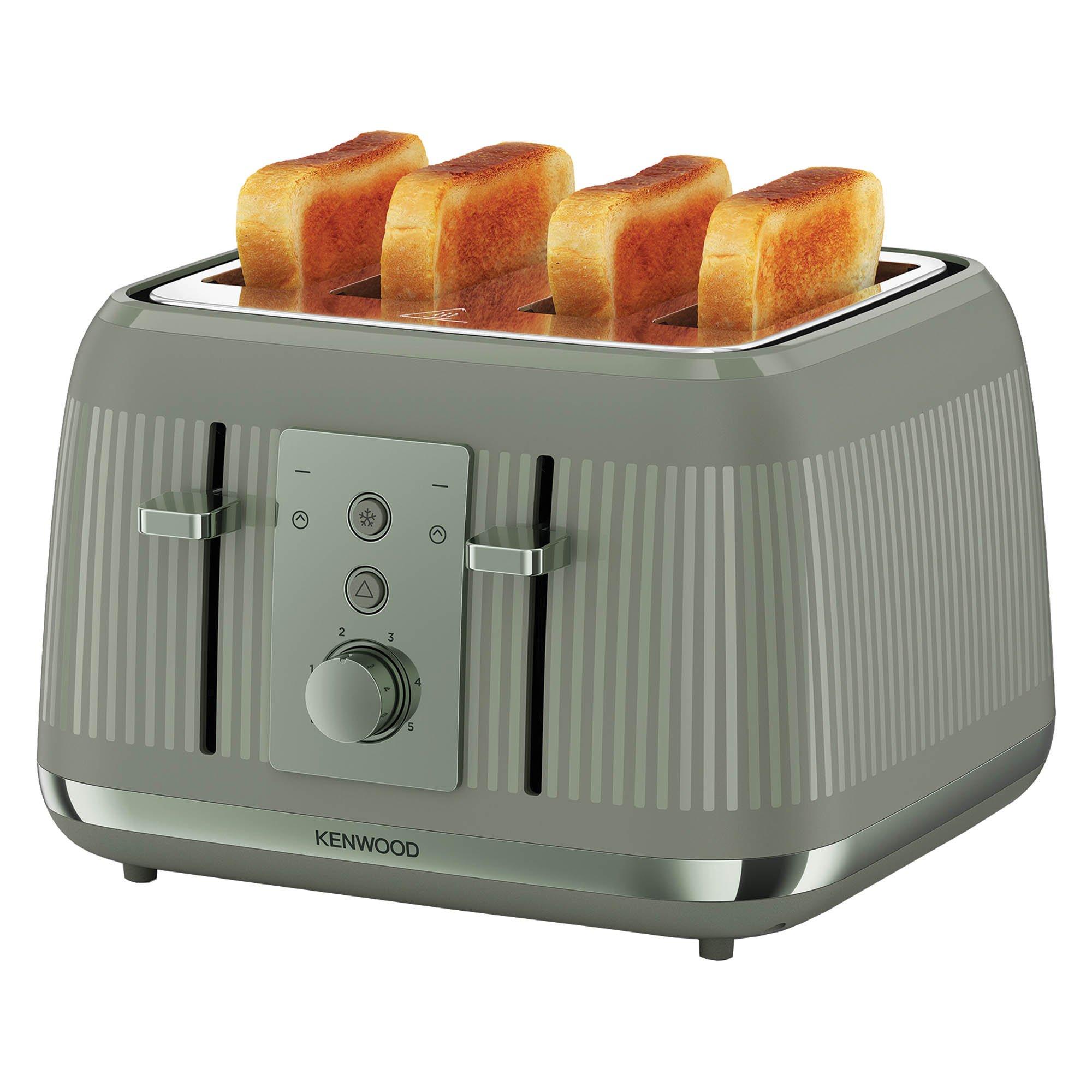 Green - Kenwood - KW0303 4 Slice Dusk Toaster Green - 3