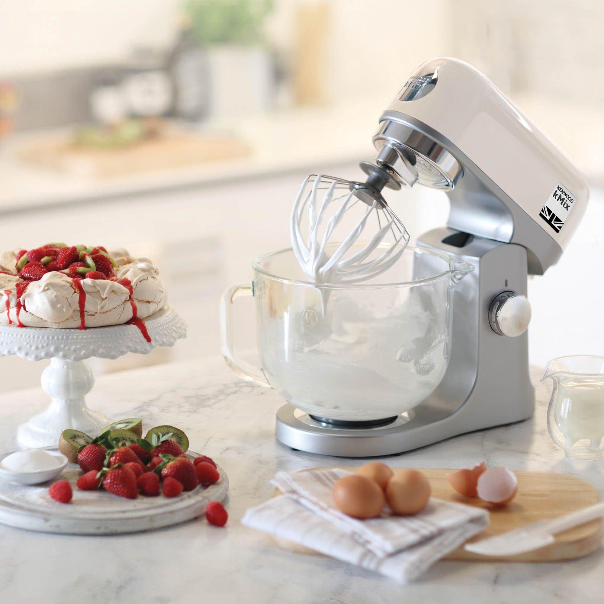 Cream - Kenwood - KW7540 5L kMIx Stand Mixer Cream - 3