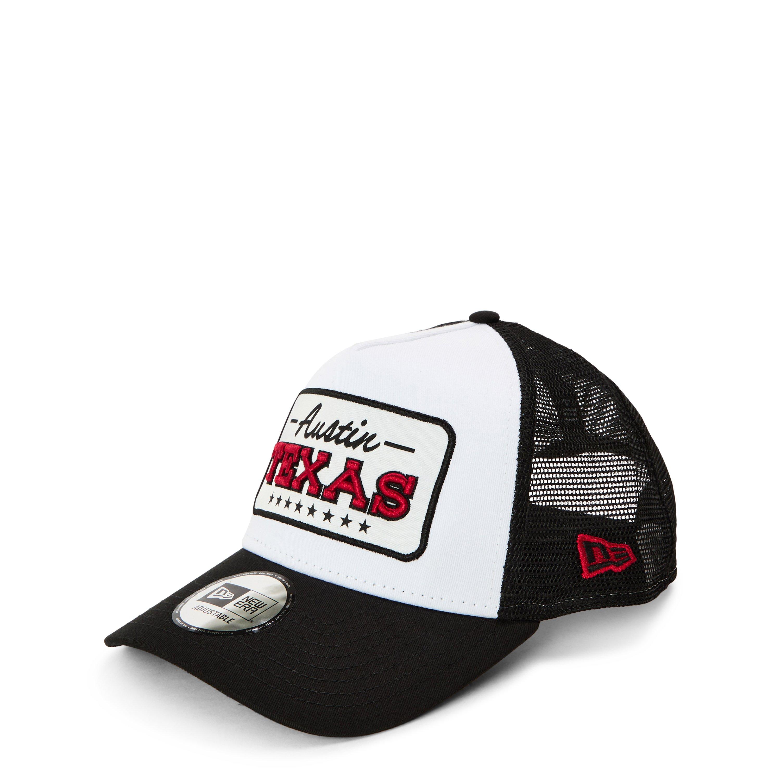 New Era  Location Patch Trucker Cap - Black / White