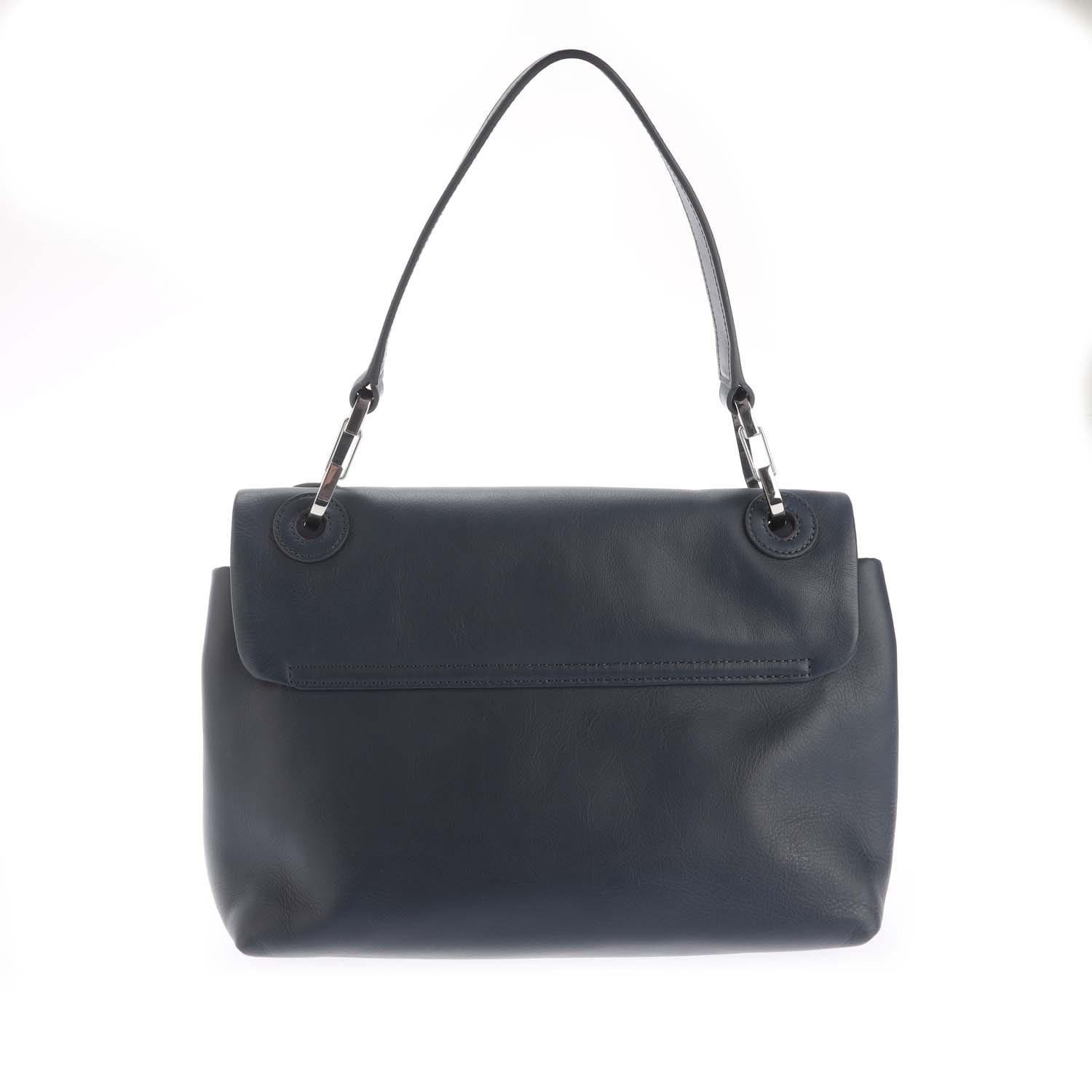 Navy - Emporio Armani - Top Handle Bag - 2