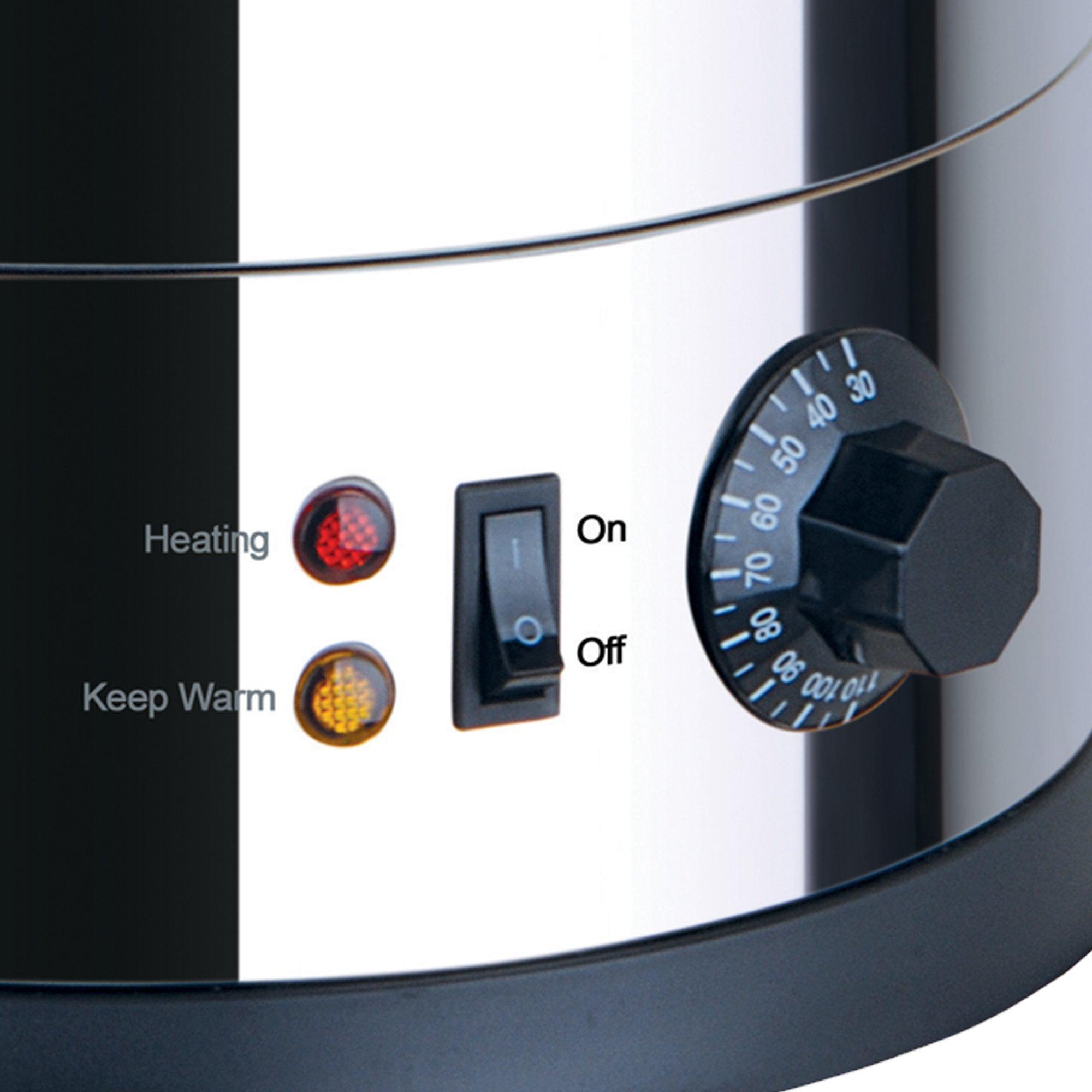 Stainless Steel - Igenix - IG4008 8.8 Litre Catering Urn - 3