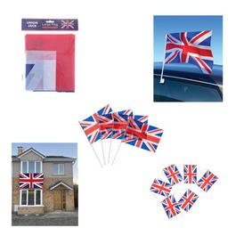 Country Club Bumper Union Jack Flag Set